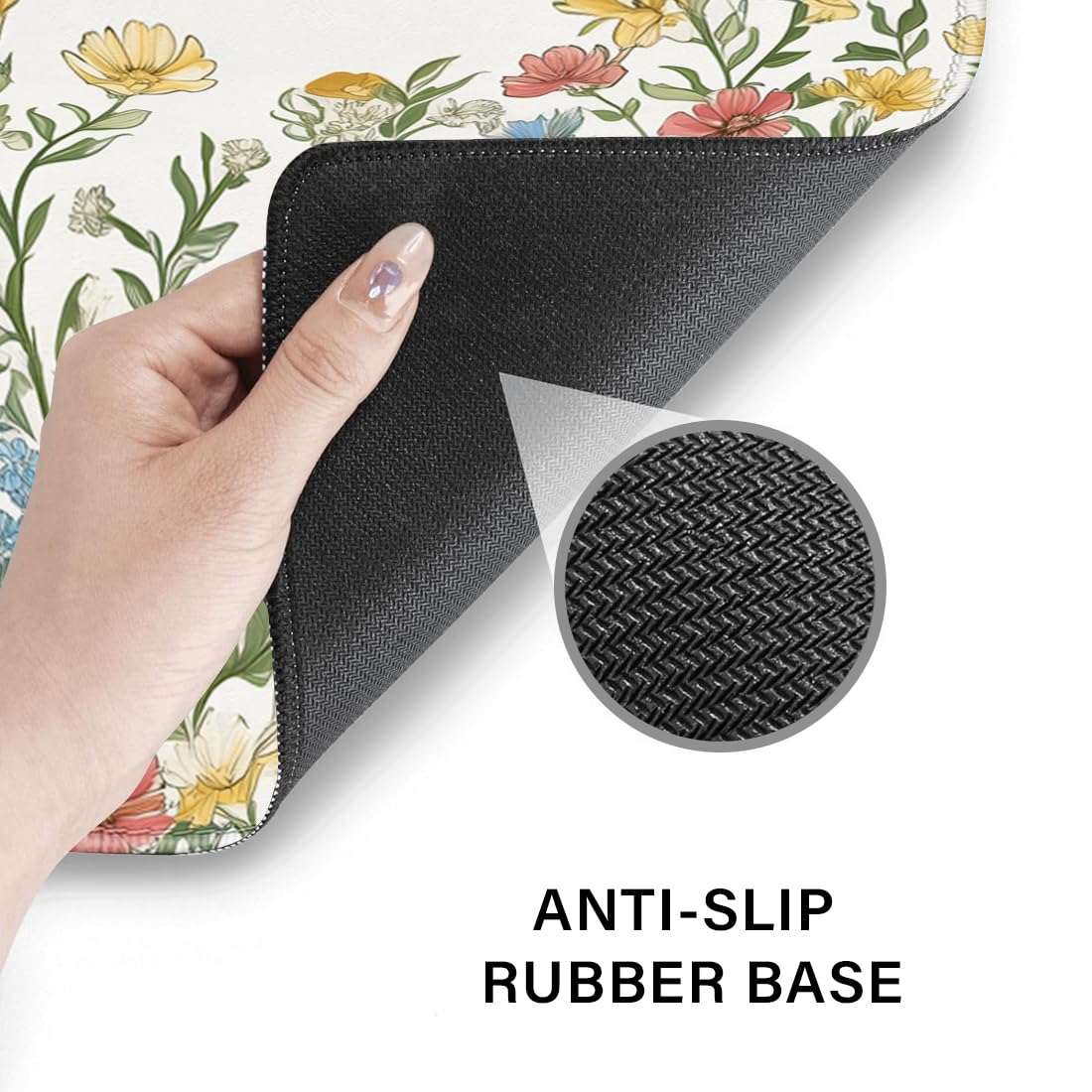 Desk Pad and Keyboard Wrist Rest, Large Mouse Pad + Keyboard Pad+Mouse Wrist Support, Non-Slip Desk