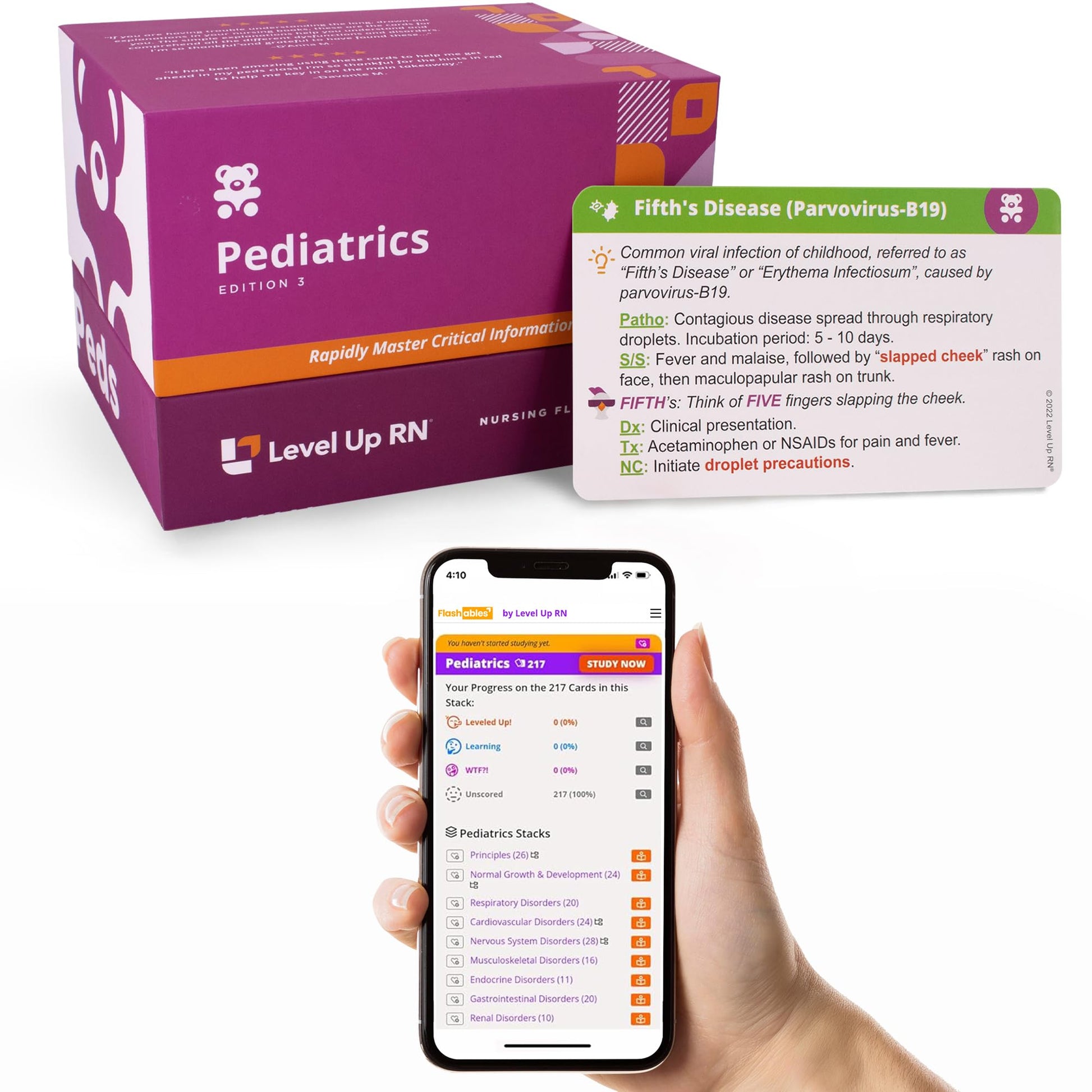 Pediatrics Flash Cards – No Fluff – Only Essential Info for Nursing School – 2026-2027 NCLEX ATI