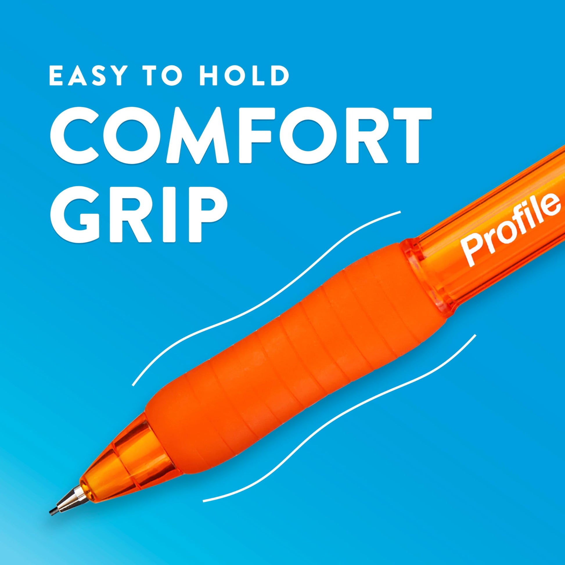 Paper Mate Profile Mechanical Pencils, 0.7 mm, HB #2 Lead, 8 Assorted Barrel Colors, 24 Count