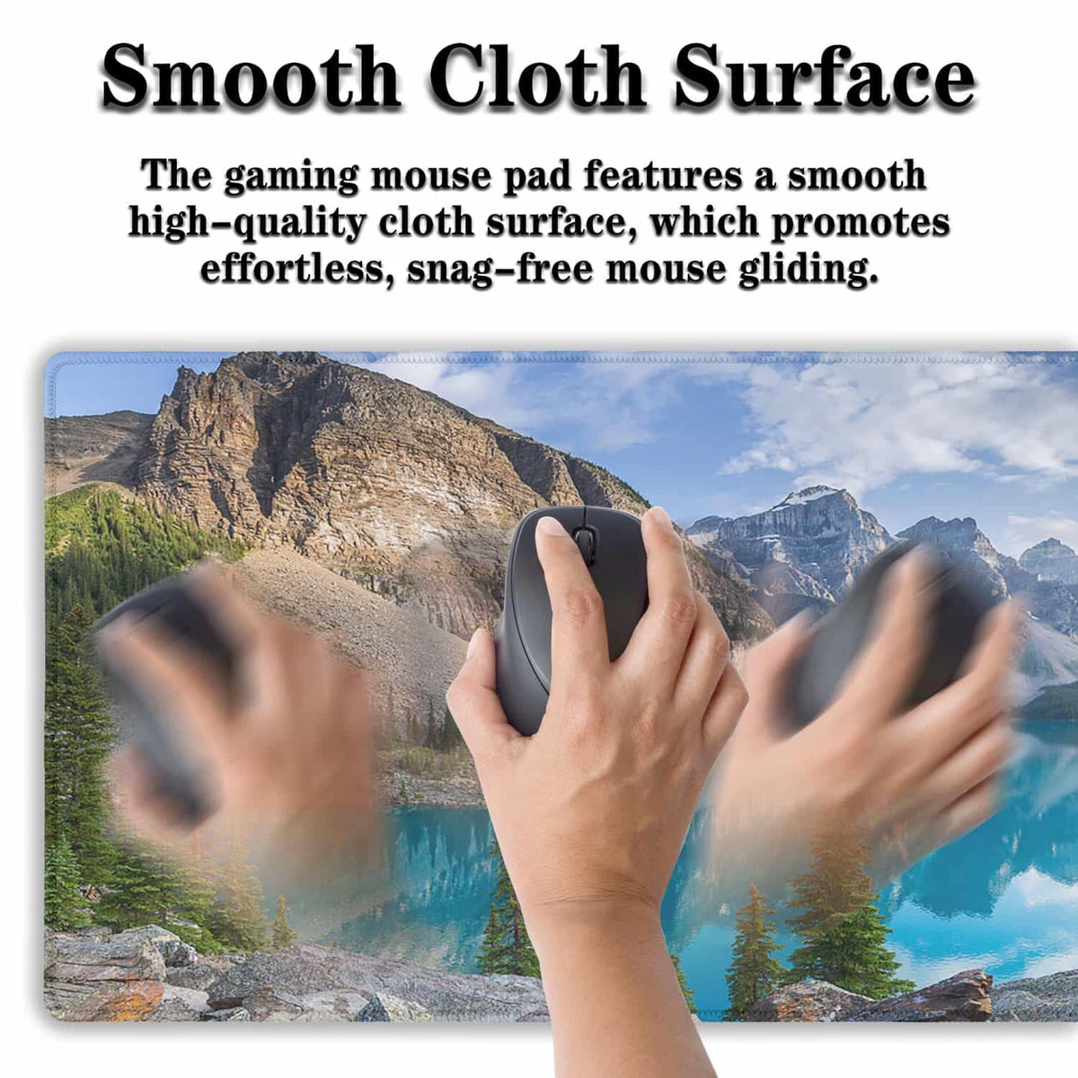 Samgula Gaming Mouse Pad Green Full Mousepad Large Desk Pad Keyboard Mat The Mousepad Non-Slip