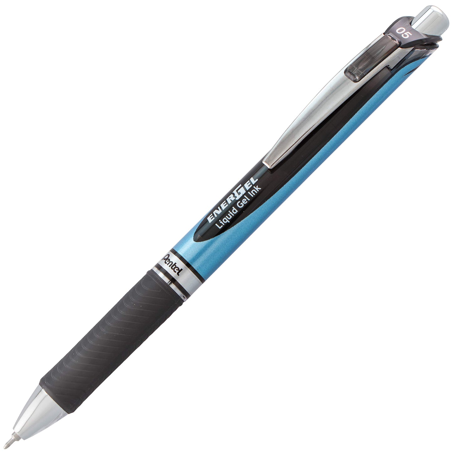 Pentel® EnerGel™ Deluxe RTX Retractable Liquid Gel Pens, Fine Point, 0.5 mm, 54% Recycled, Blue
