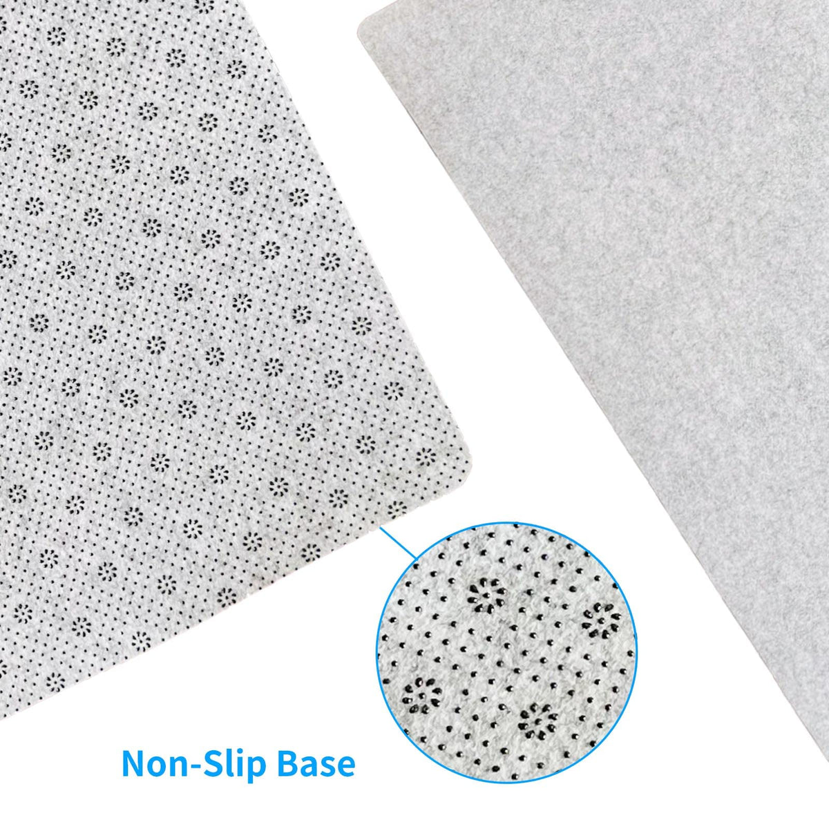 DAWNTREES Non-Slip Felt Desk Mat,36''x16'',Large Keyboard and Mouse Pad