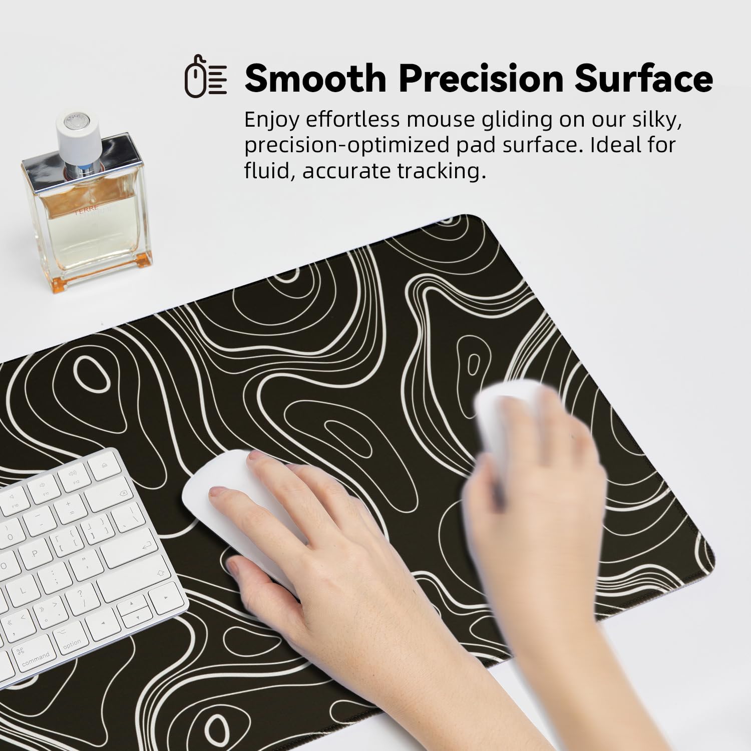 Reniteco Waterproof Large Office & Gaming Mouse Pad, 31.5" x 11.8" x 0.12"