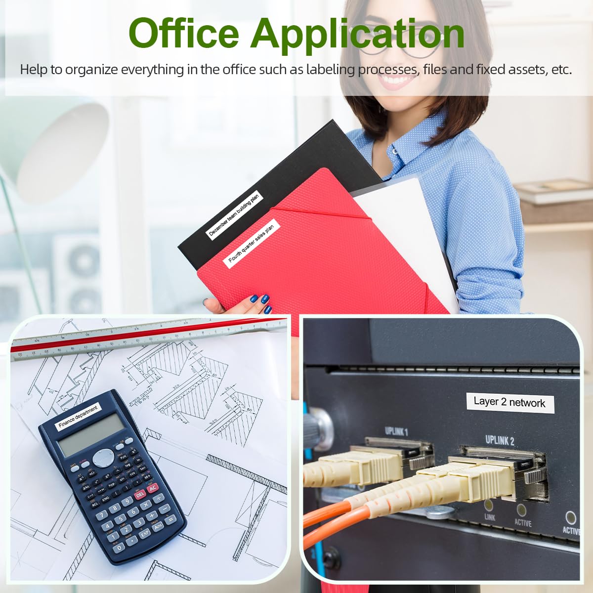 Replace for DYMO Label Maker Refills LetraTag White Paper 91330 10697
