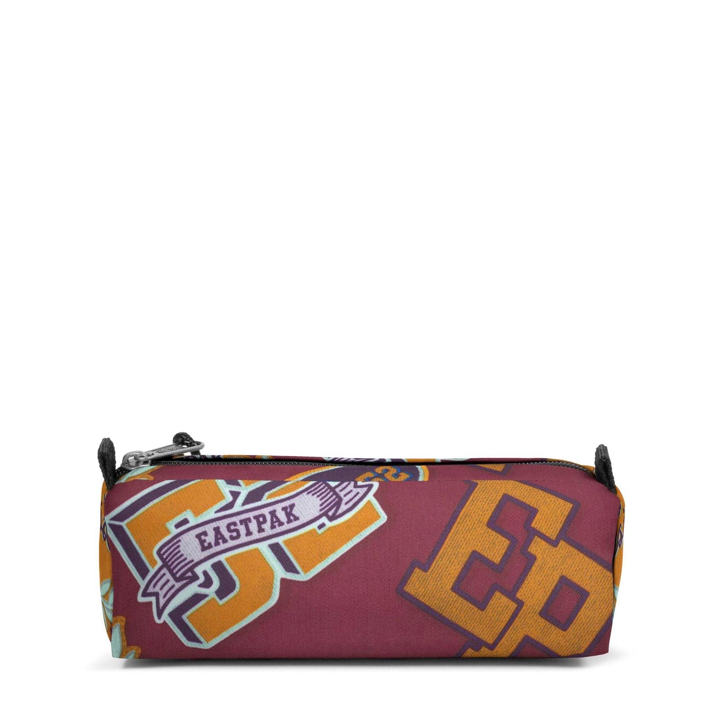 EASTPAK BENCHMARK Single Pencil Case, Clash Burgundy, One Size, BENCHMARK SINGLE