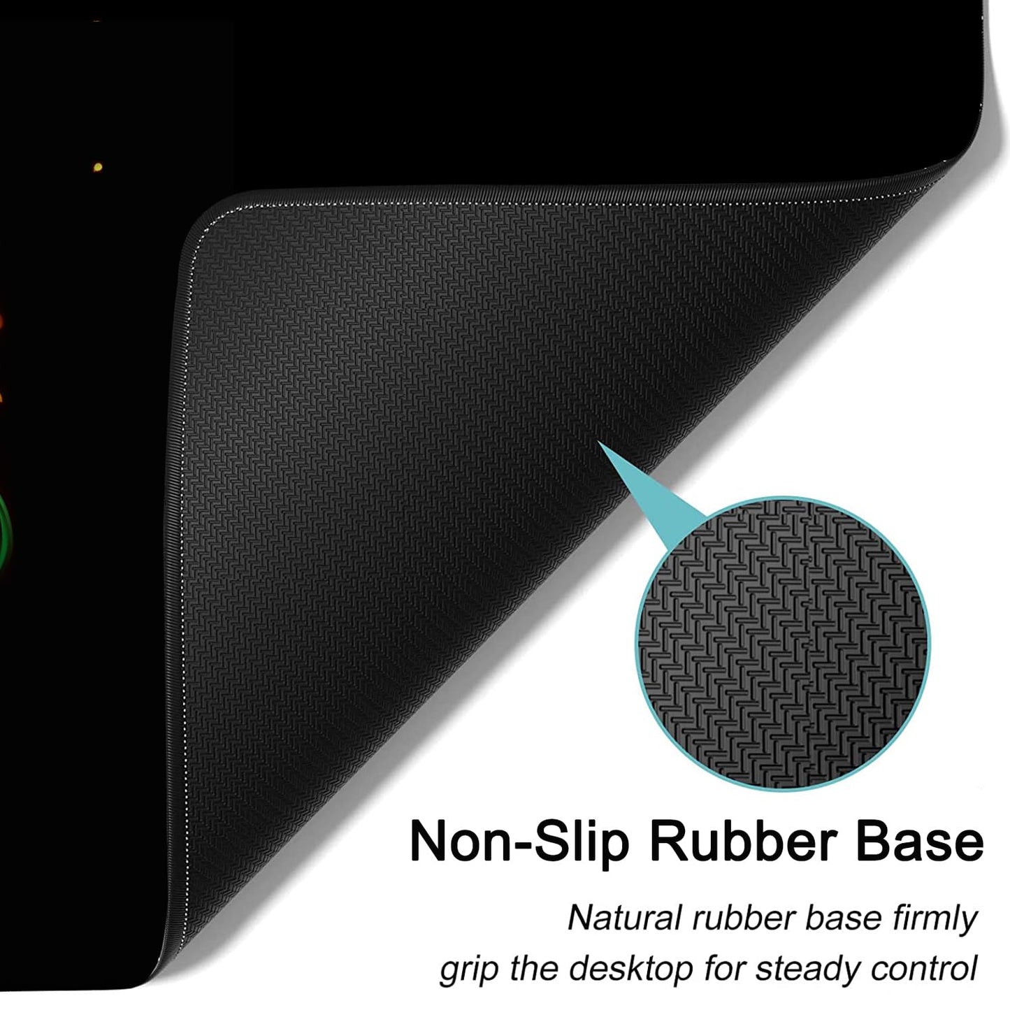 Large Mouse Pad, 31.5 x 11.8in Extended Gaming Mouse Pad with Stitched Edges, XXL Mousepad