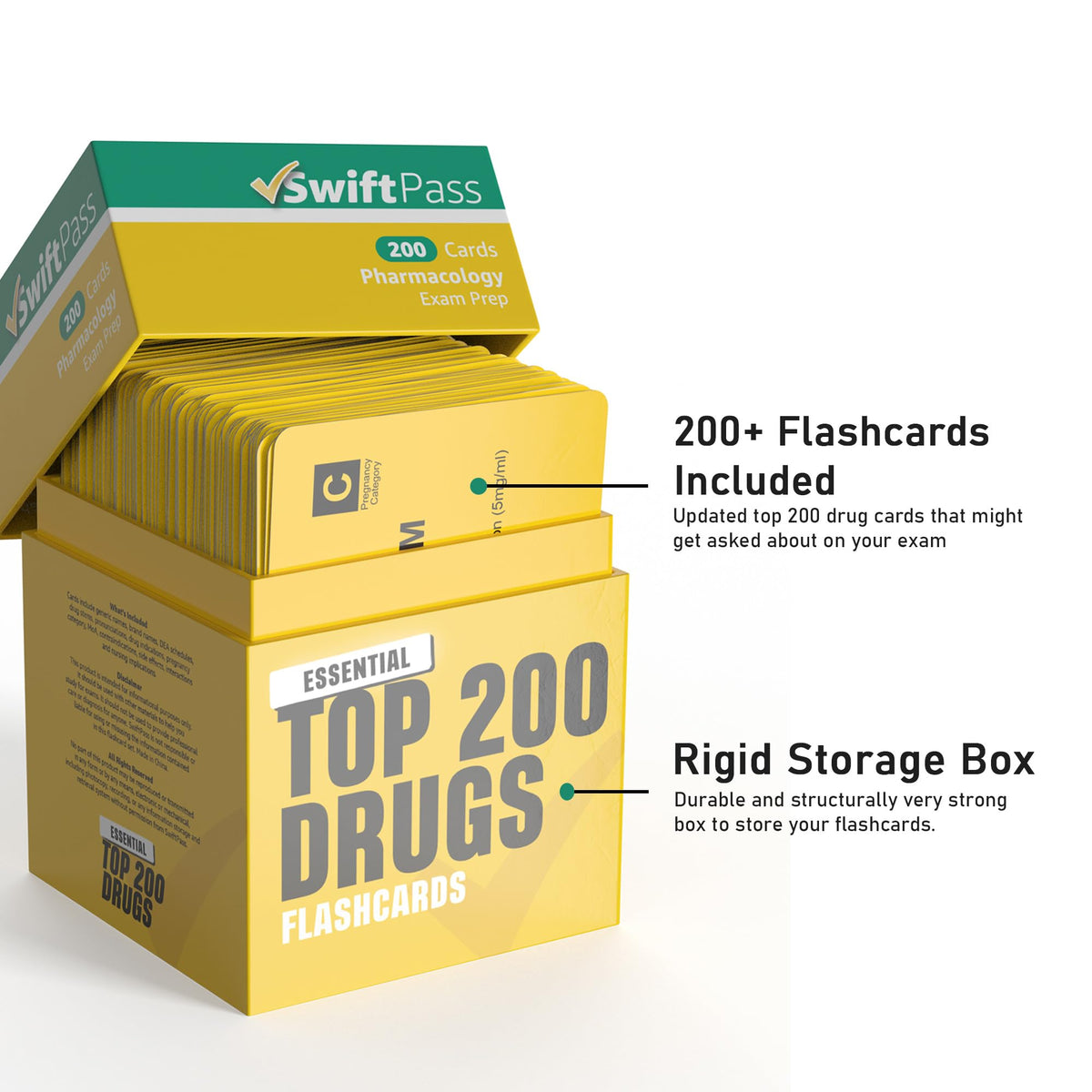 Top 200 Drugs Flashcards for Medical, Pharmacology & Nursing Students - Pharmacology Flash Cards