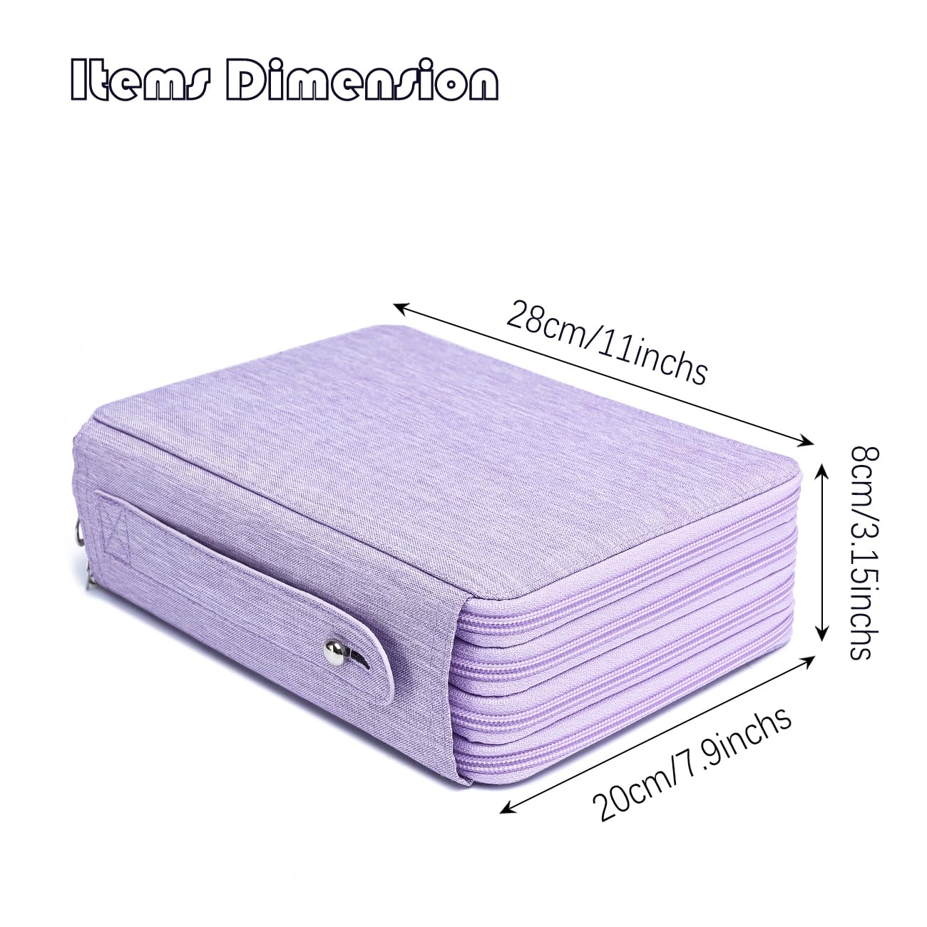 YOUNGCOL 200 Slots Colored Pencil Case Holder Large Capacity Color pencil organizer Storage