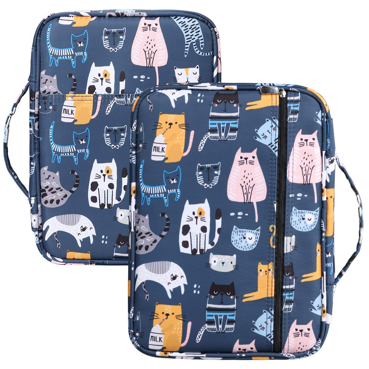 BOMKEE Coloring Pencil Case 220 Slots Pencils/Gel Pens Organizer Waterproof Travel Case Zipper