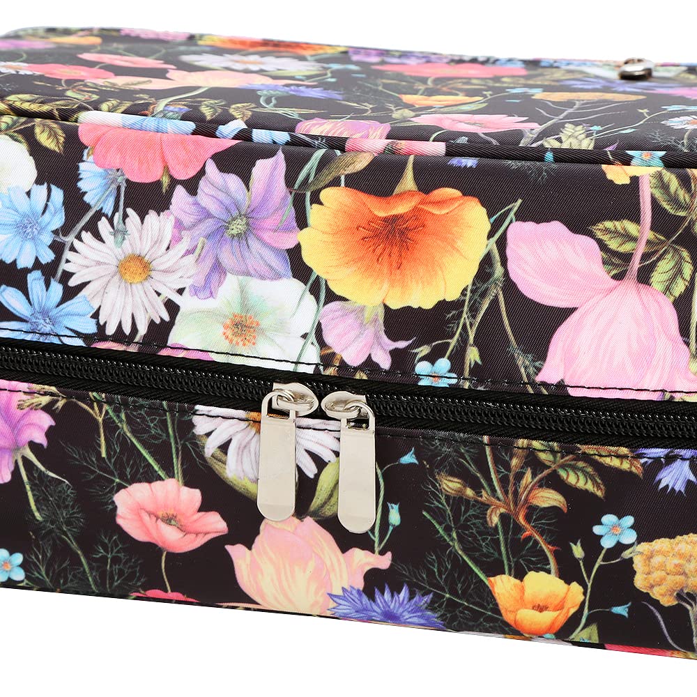Lbxgap 420 Slots Colored Pencil Case w/Handle & Shoulder Strap