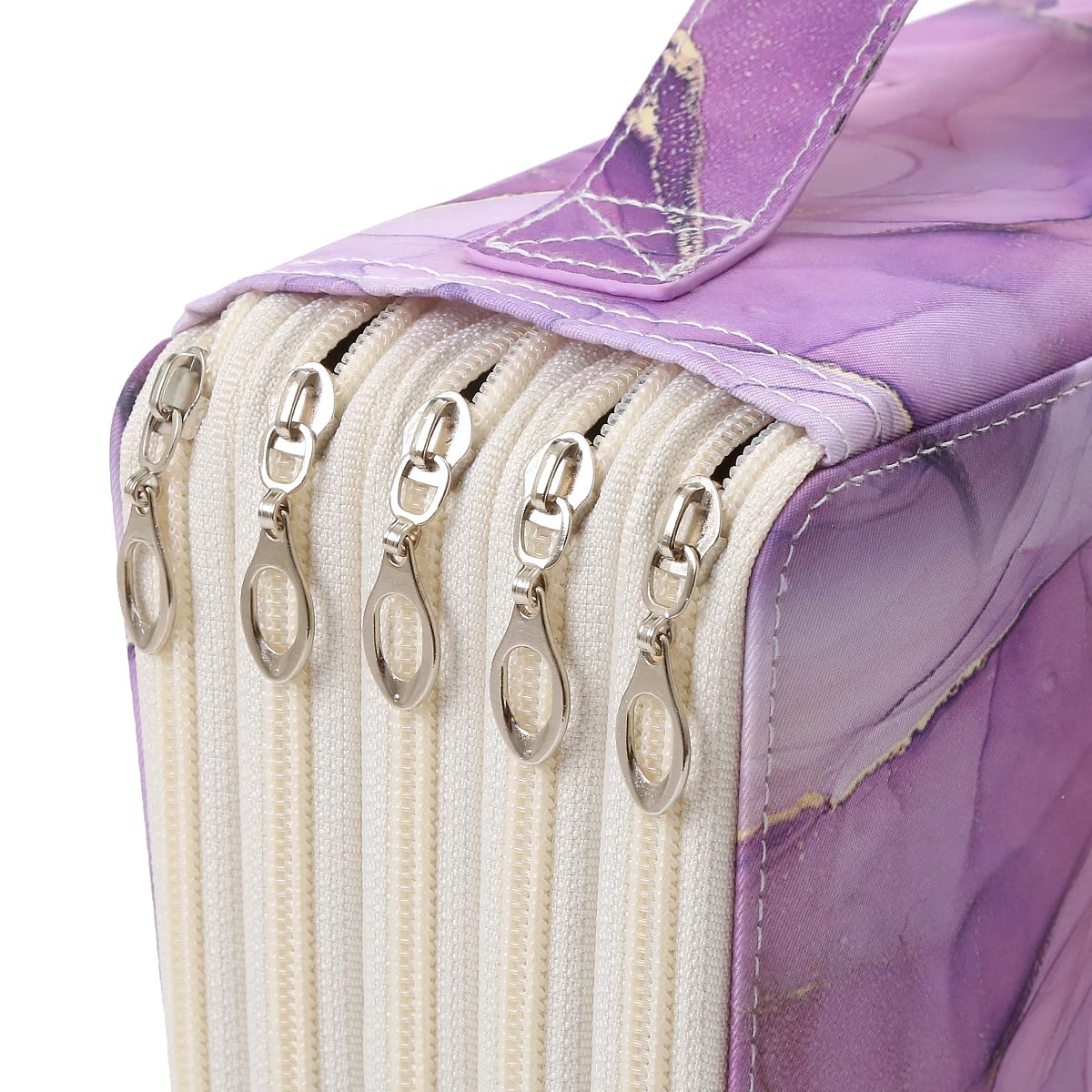 Lbxgap 250 Slots Colored Pencil Case Organizer, 5 Layer Bag