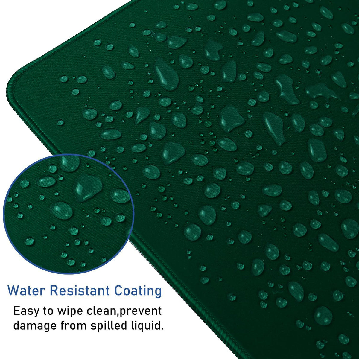Large Gaming Mouse Pad with Stitched Edges (47.3 X 23.6 in) Waterproof