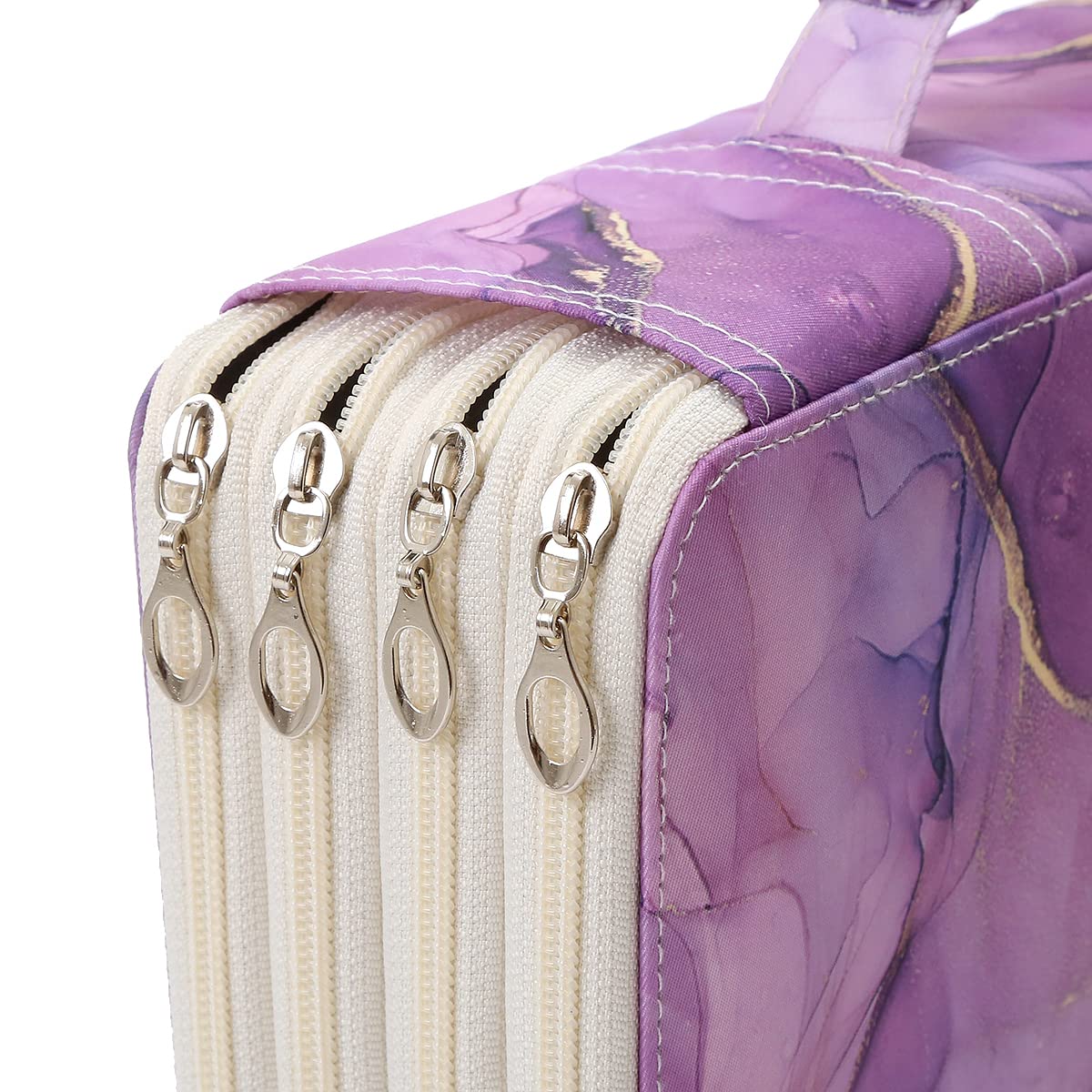 Lbxgap 300 Slots Colored Pencil Case Organizer, 4 Layer Bag