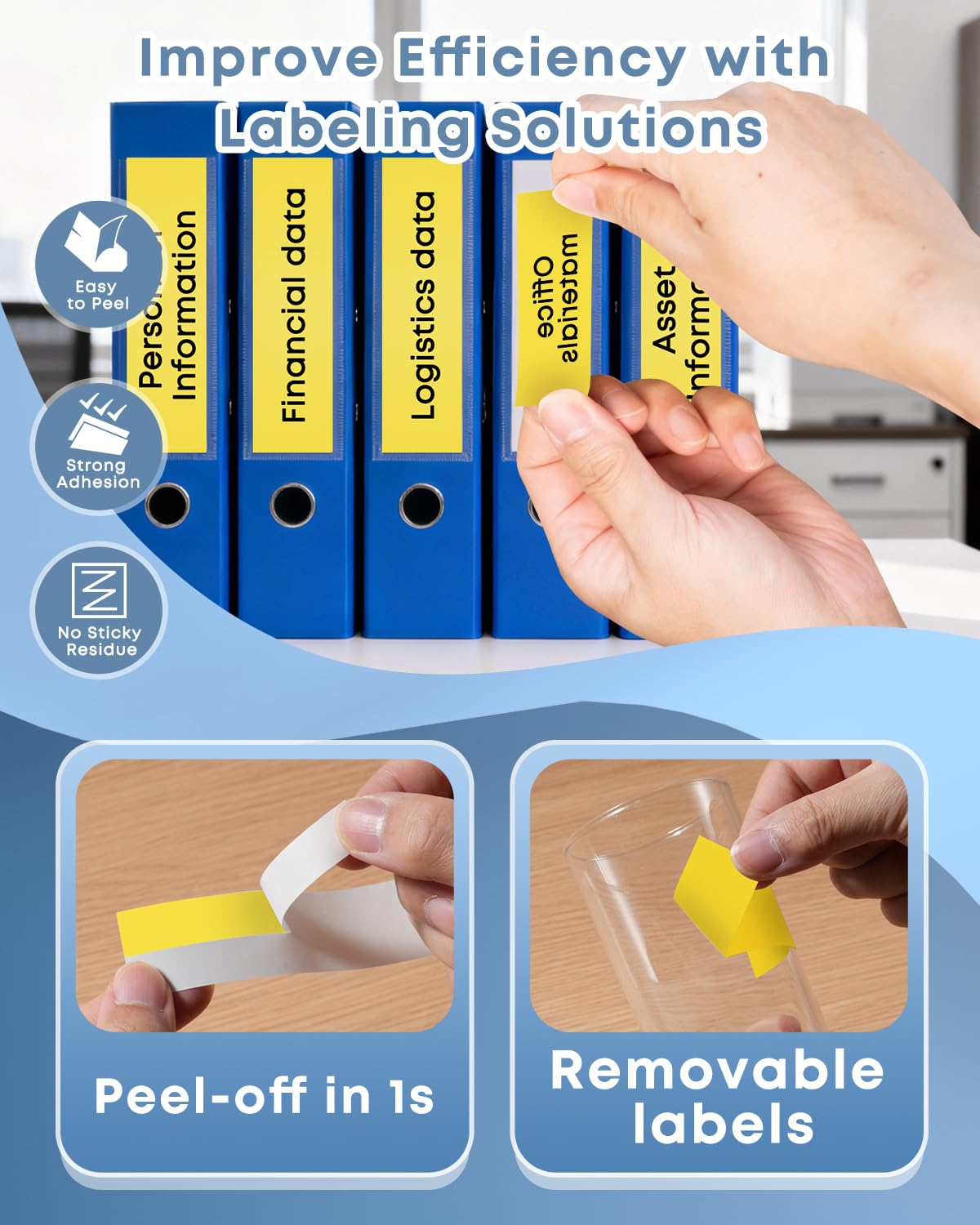 COLORWING TZe-651 24mm Yellow P Touch Label Tape Replace for Brother TZ-651