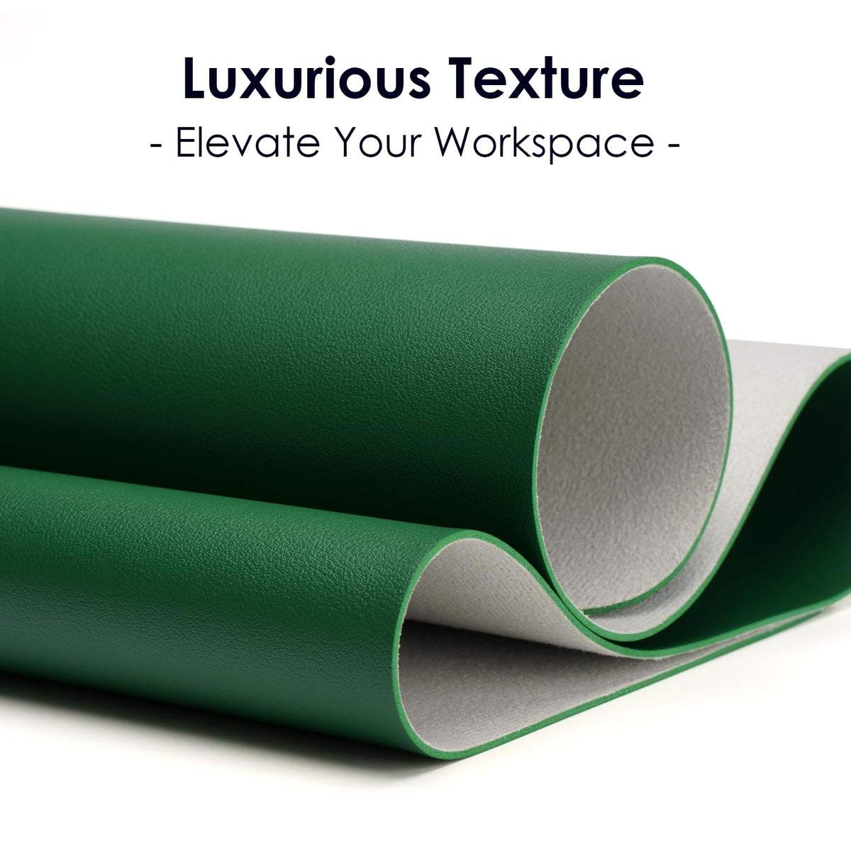 Leather Desk Pad Protector, Waterproof Mouse Pad, PU Desk Mat, Office Desk Cover, Desk Writing Mat
