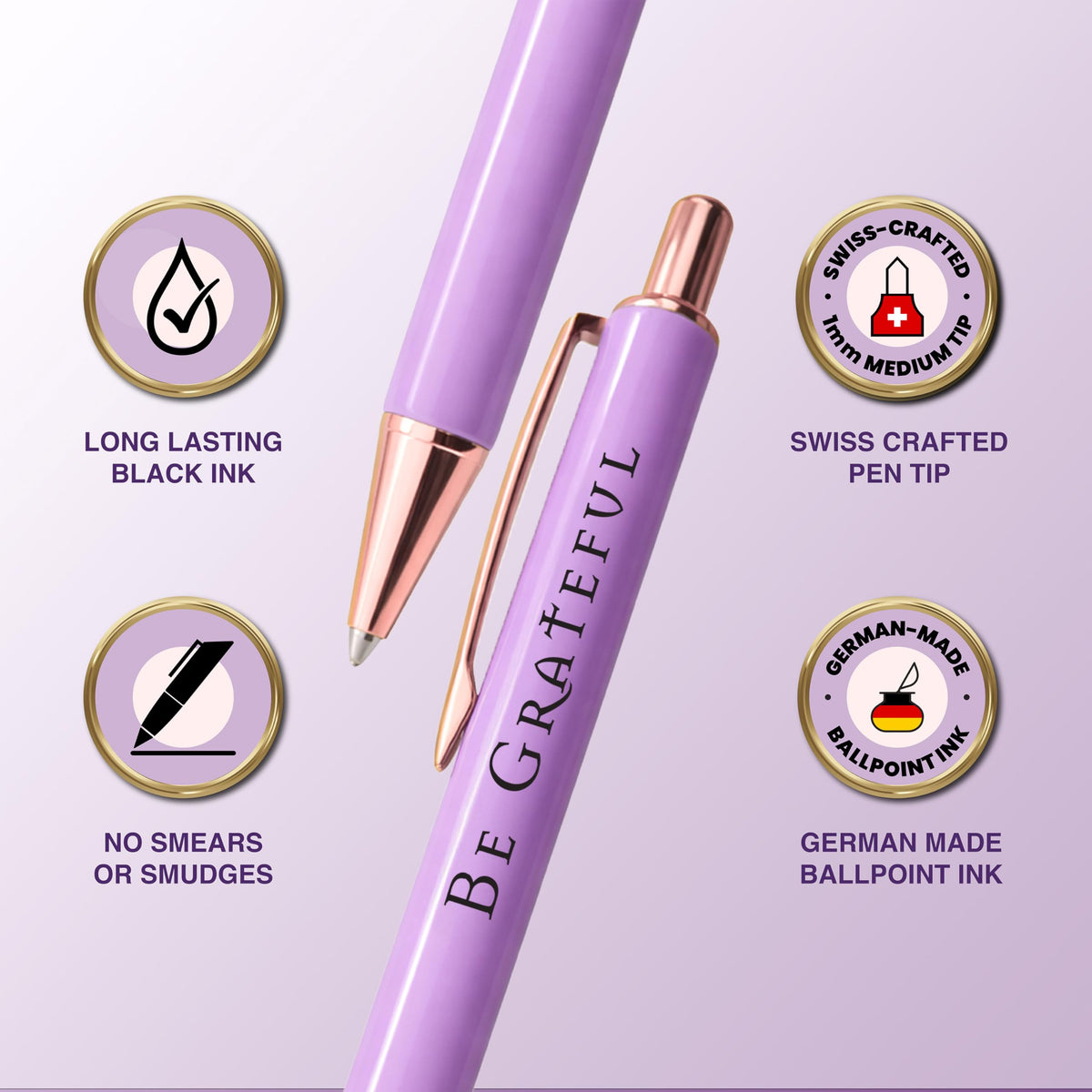 MESMOS Pastel Pens, Christian Gifts, Religious Gifts for Women, Bible No Bleed Through Cool Fancy