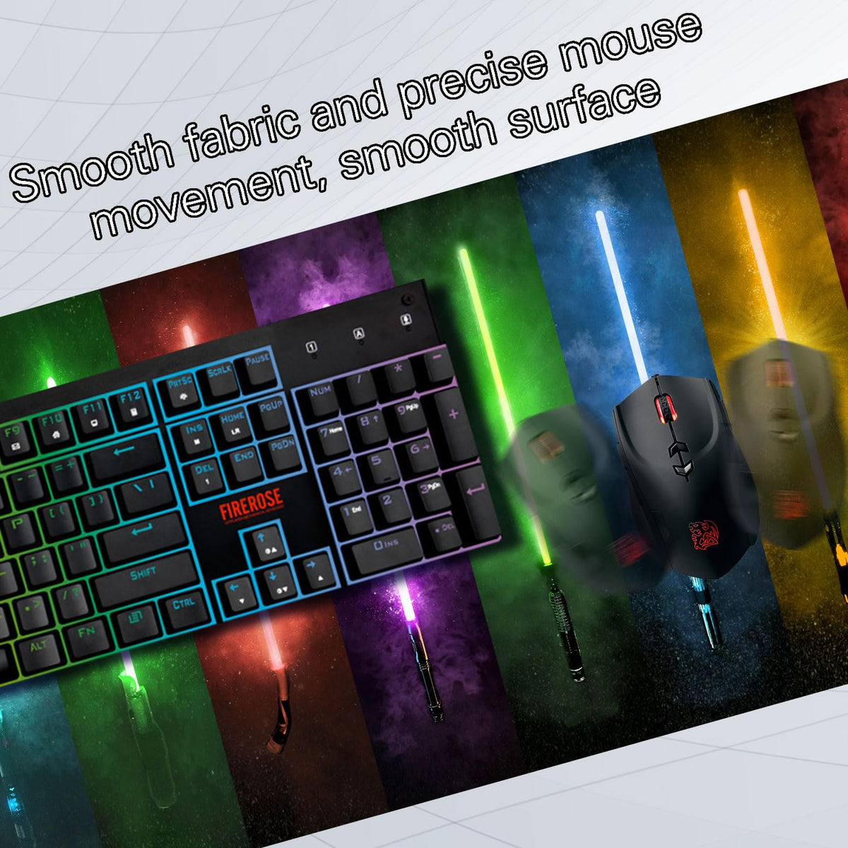 Large XL Mouse Pad,Super Thick Desk Mat, Waterproof Large Gaming Mousepad