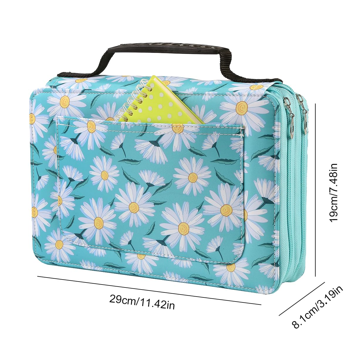Lbxgap 68 Slots Marker Pen Organizer Case w/Handle