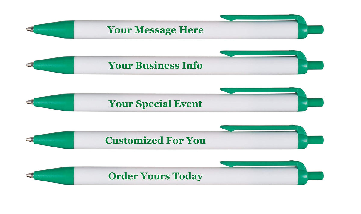 RevMark Personalized Ballpoint Pen, Custom Printed Name, Business or Event Information, Timeless