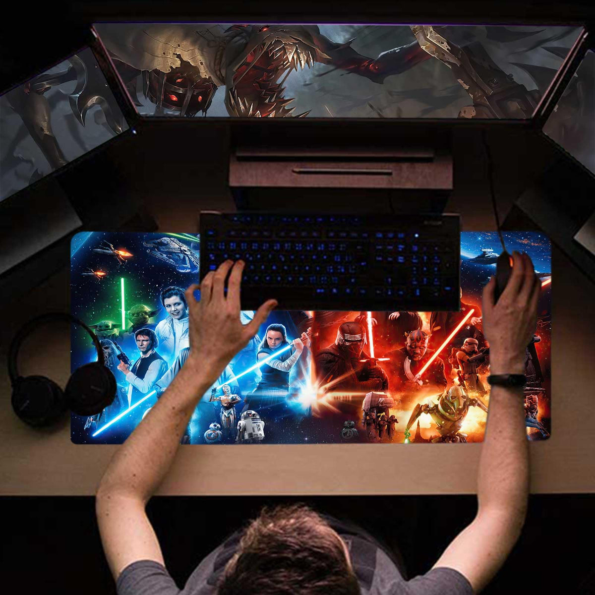 Large Gaming Mouse Pad XXL,Extended Large Gaming Mousepad,Desk Accessories,Office Supplies,Office