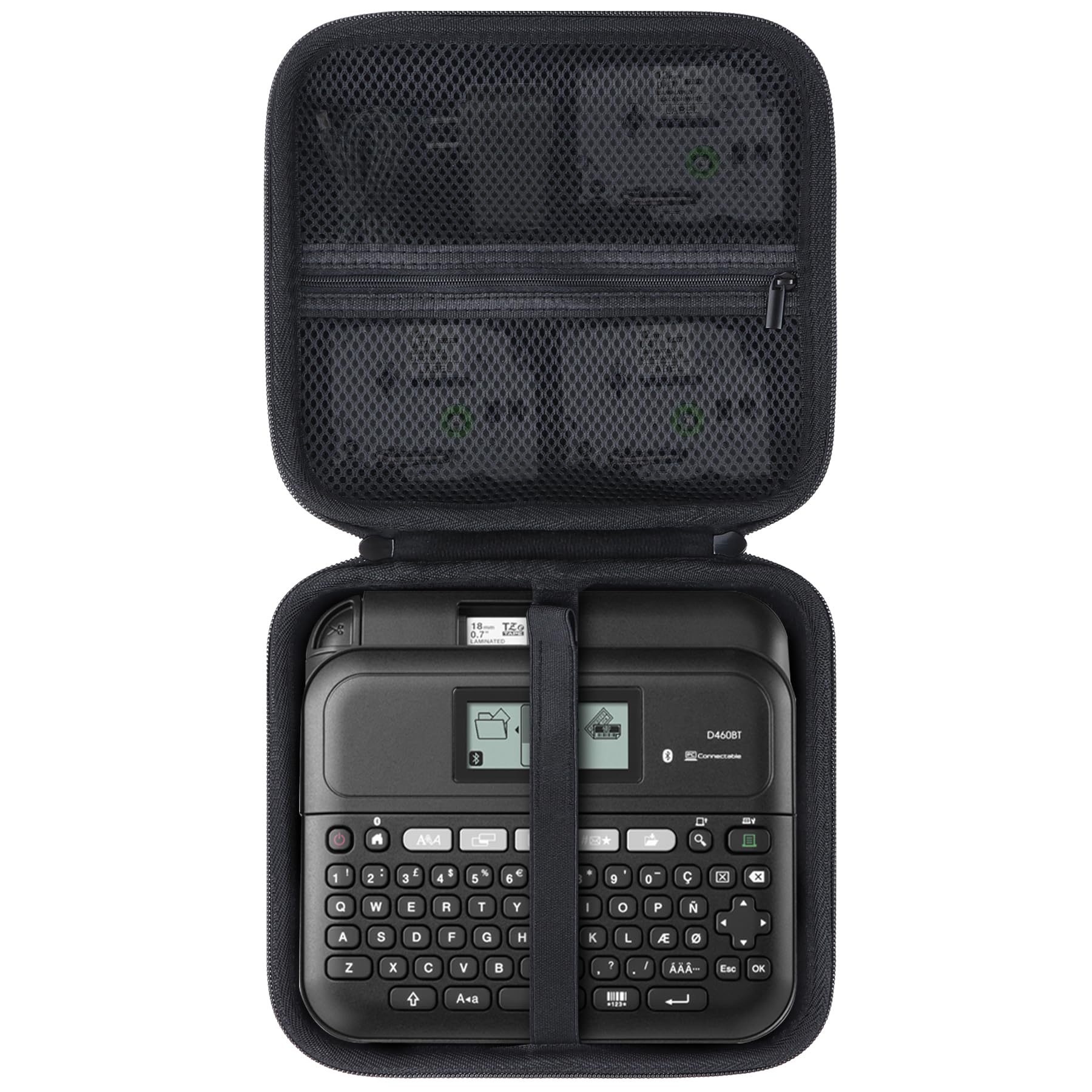 Lebakort Storage Case Compatible with Brother P-Touch PTD410 / PTD460BT Label Maker
