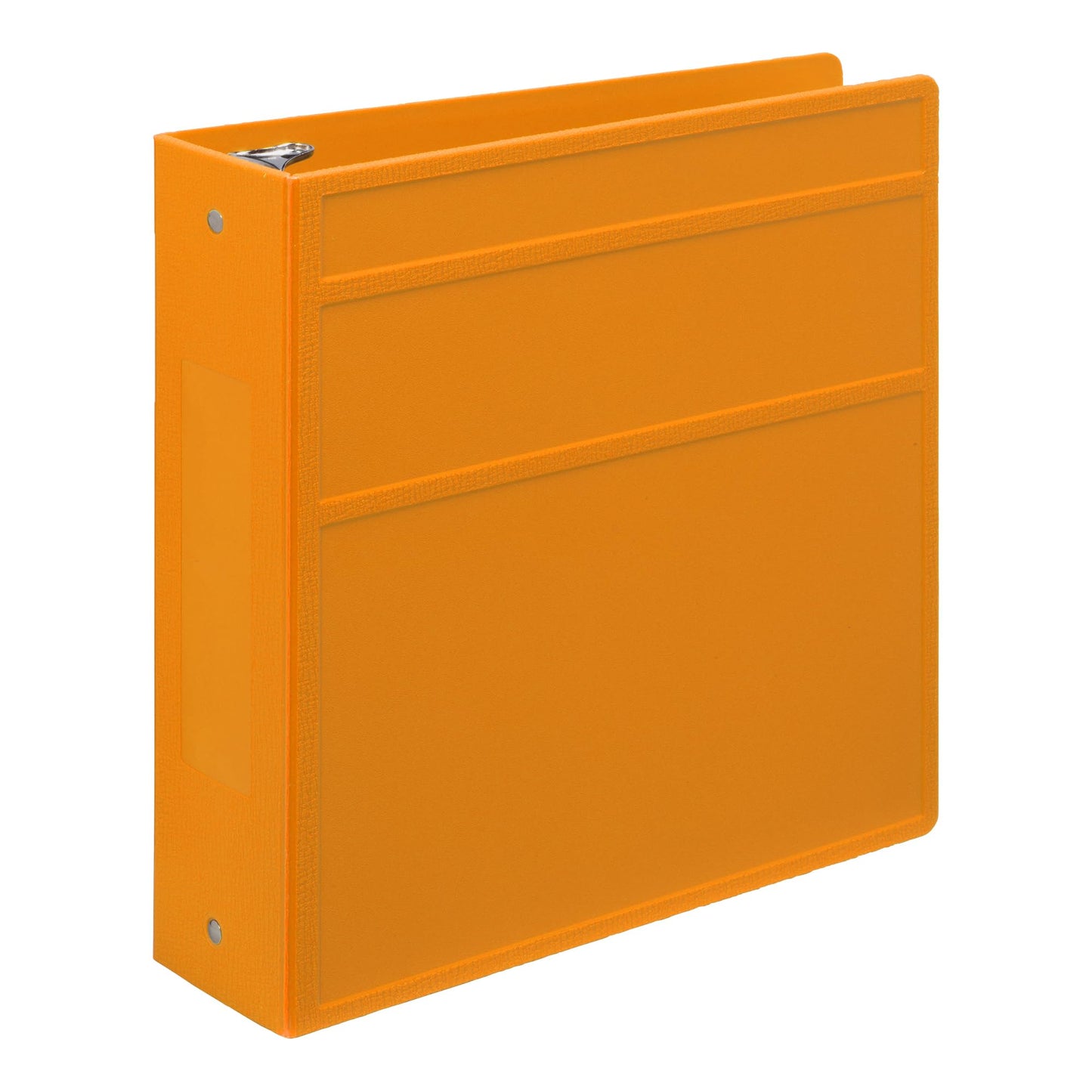 Carstens 3-Inch Heavy Duty 3-Ring Binder - Side Opening, Mango, Durable Plastic, Precision No-Gap