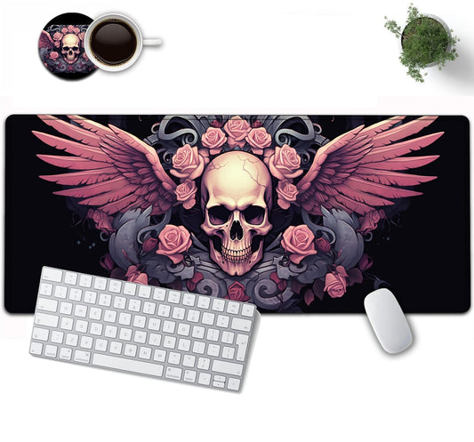 Large Mouse Pad, 31.5 x 11.8in Extended Gaming Mouse Pad with Stitched Edges, XXL Mousepad
