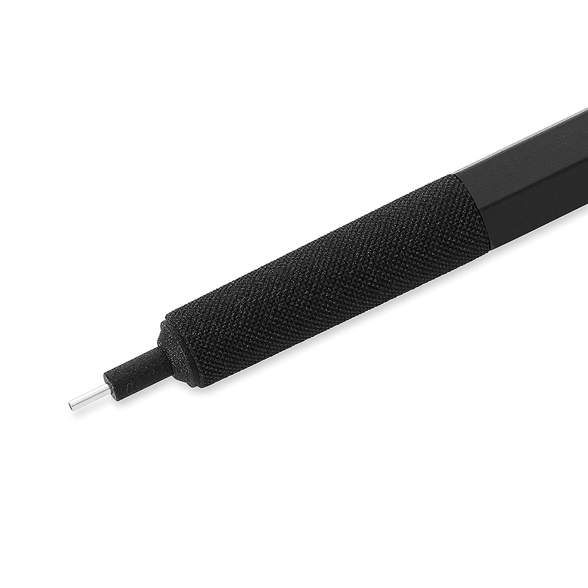 Rotring 600 Full-Metal Body Mechanical Pencil, 0.7mm, Black - For Precise Ruler-Based Drawing