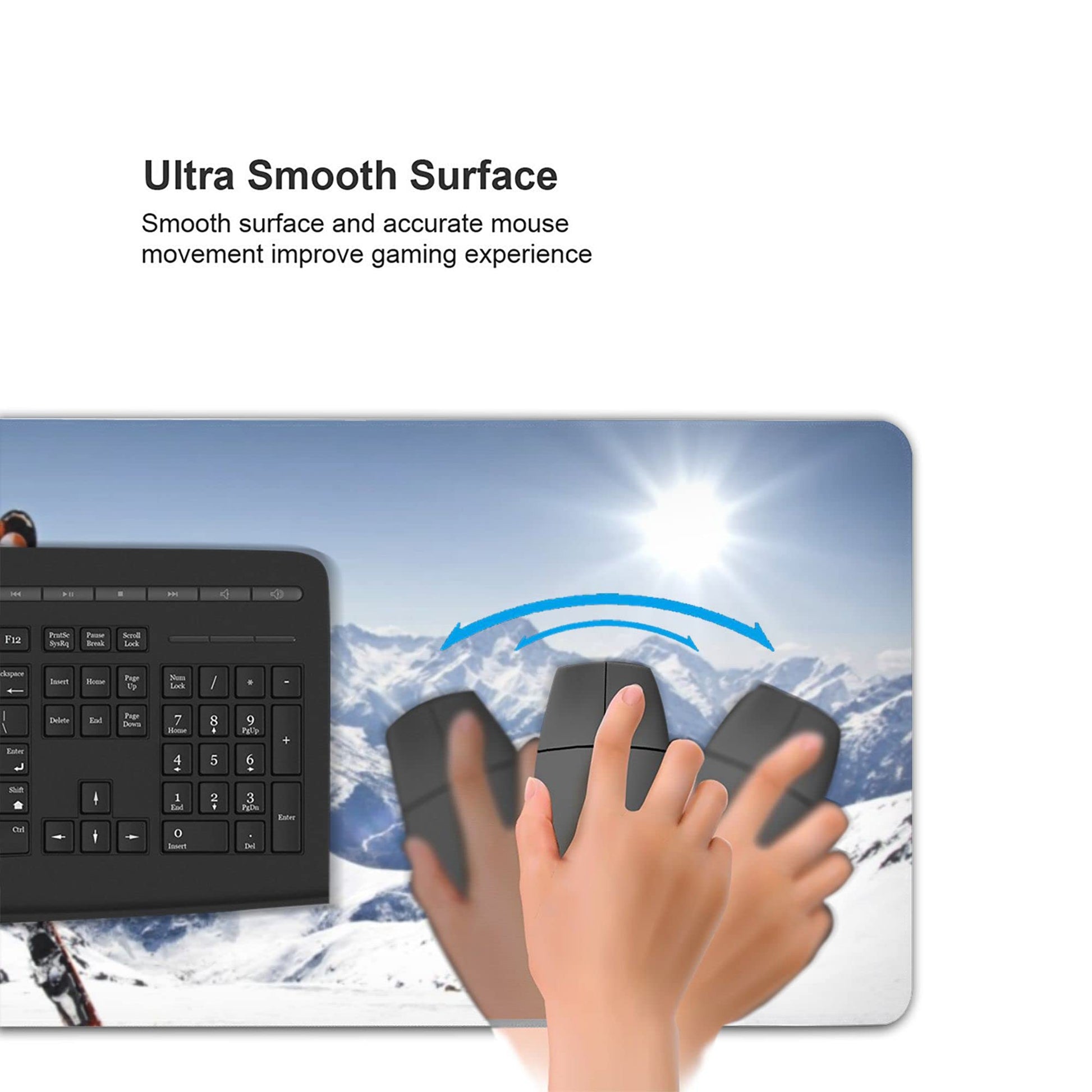 Custom Extended Gaming Mouse Pad Personalized Add Your Own Photo Picture Text Large Mouse Mat