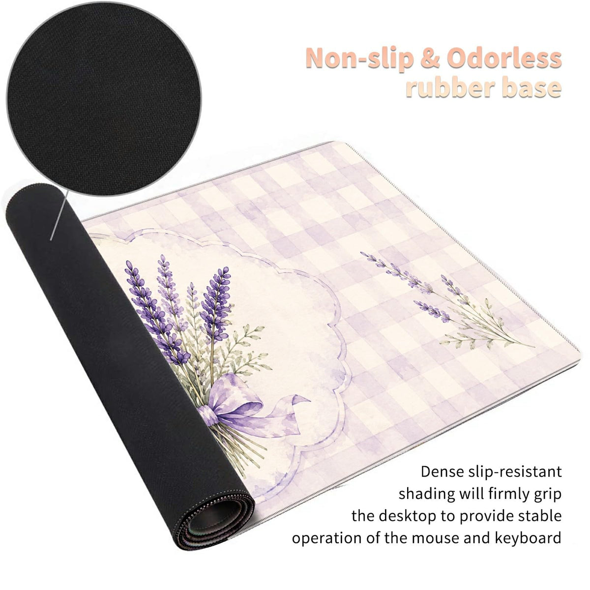 Desk Mat Large Gaming Mouse Pad + Coaster