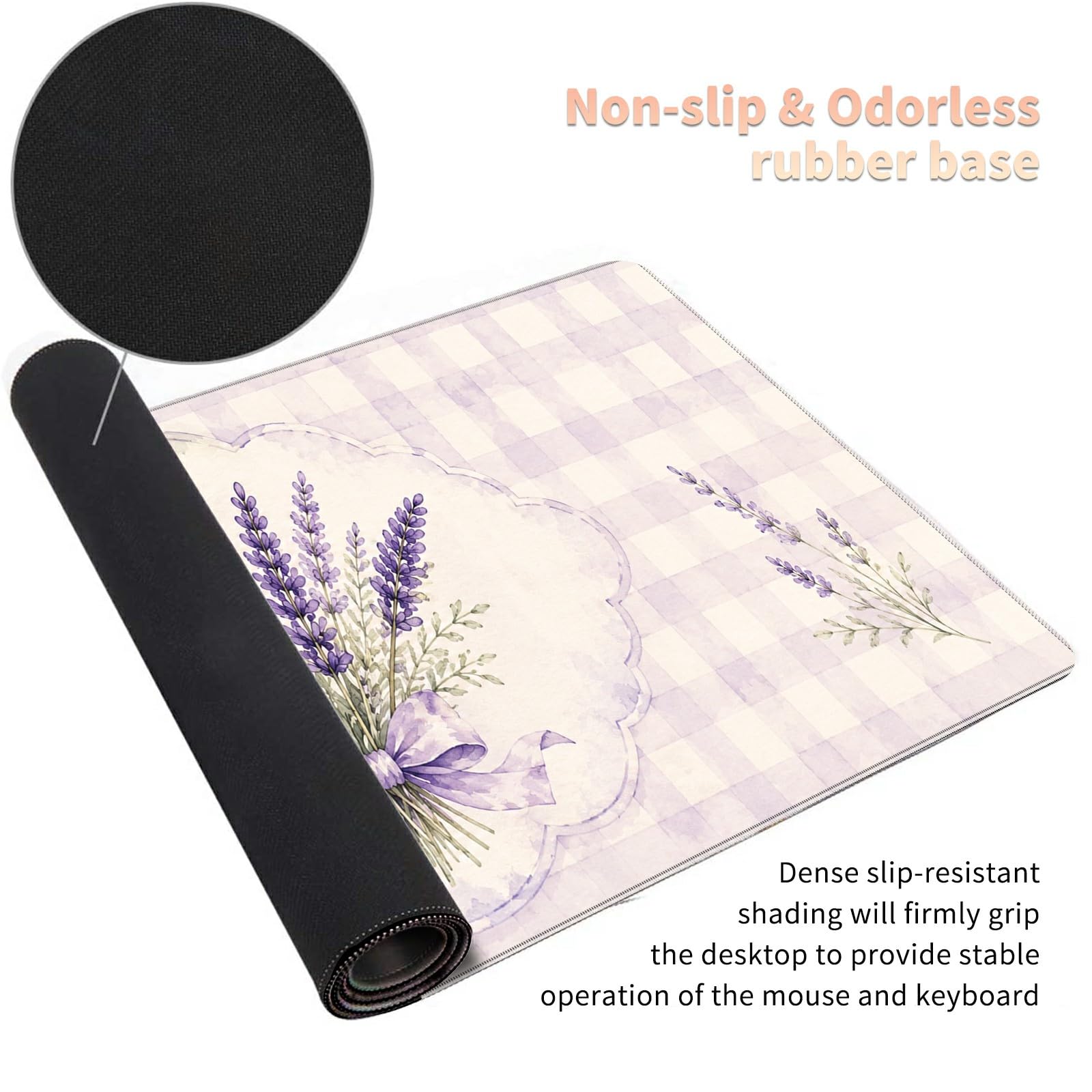 Desk Mat Large Gaming Mouse Pad + Coaster