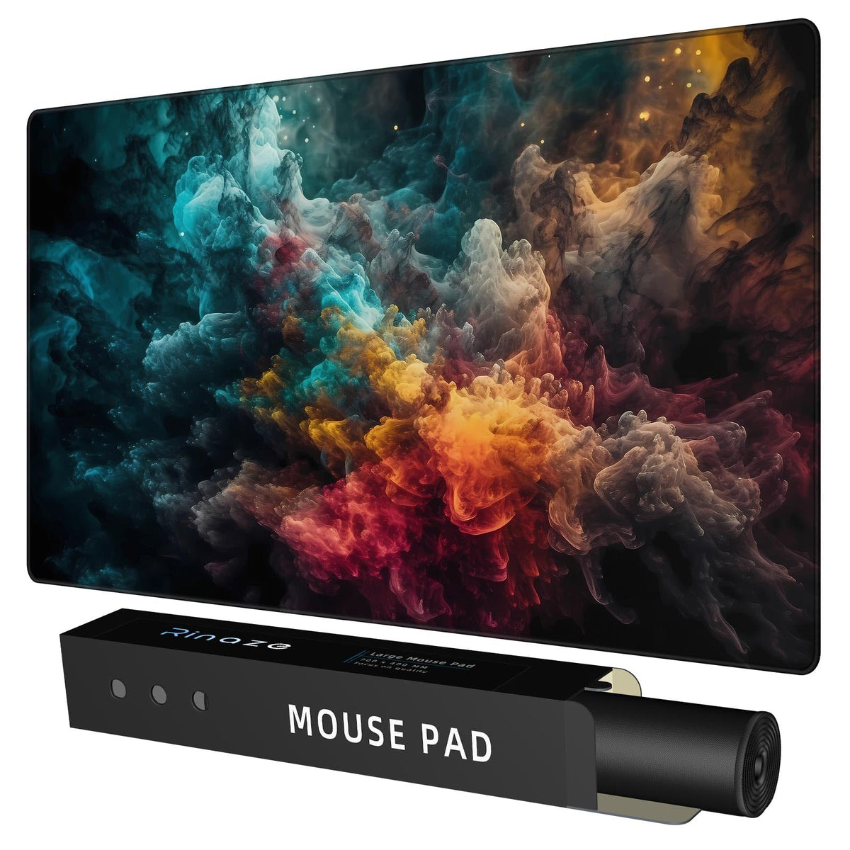 Rinaze Large Gaming Mouse Pad Desk Mat with Superior Micro-Weave Cloth, XXL Big Mousepad with