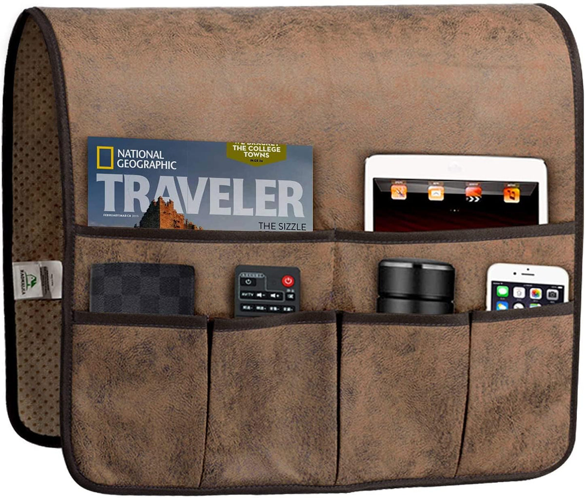 HAOMAIJIA Sofa Armrest Organizer, Remote Control Holder for Recliner Couch