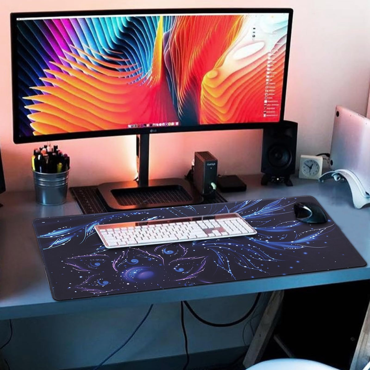 Cmhoo XXL Gaming Mouse Pad 35.4x15.7 Professional Large Mouse Pad & Computer Game Mouse Mat-90x40