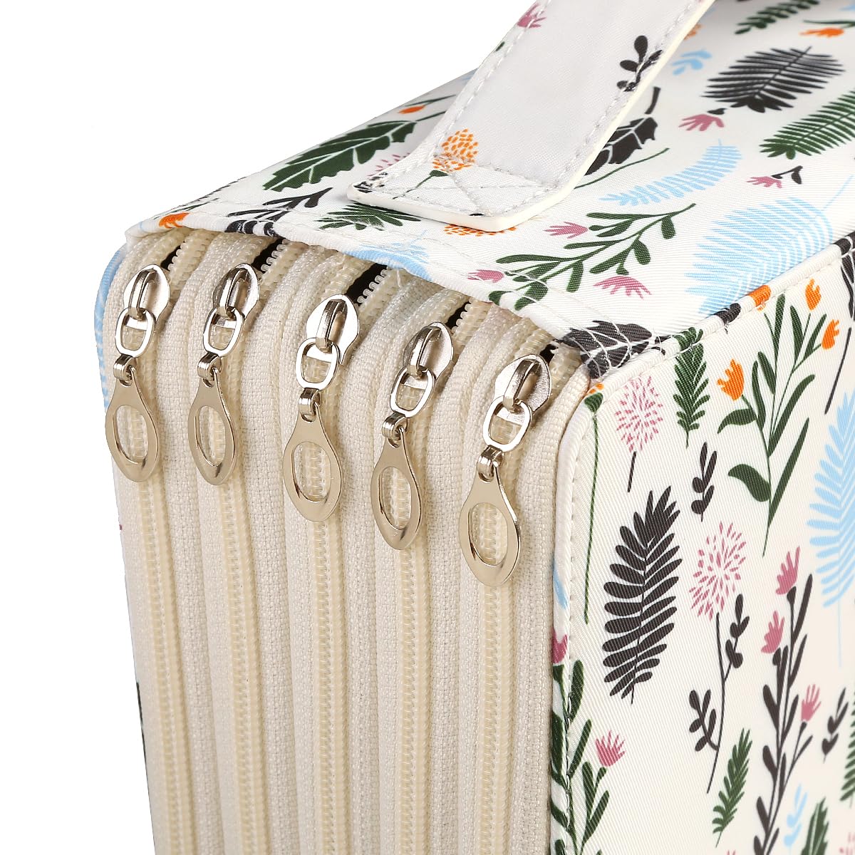 Lbxgap 250 Slots Colored Pencil Case Organizer, 5 Layer Bag