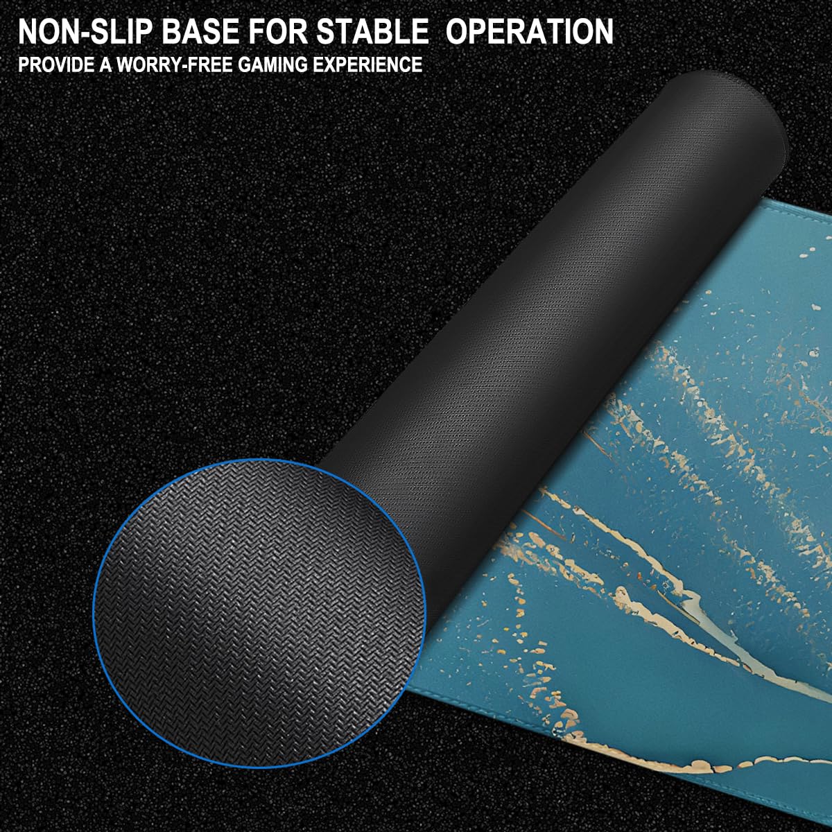 Large Gaming Mouse Pad, 31.5" x15.7" Large Mat with Superior Micro-Weave Cloth, Water Resist