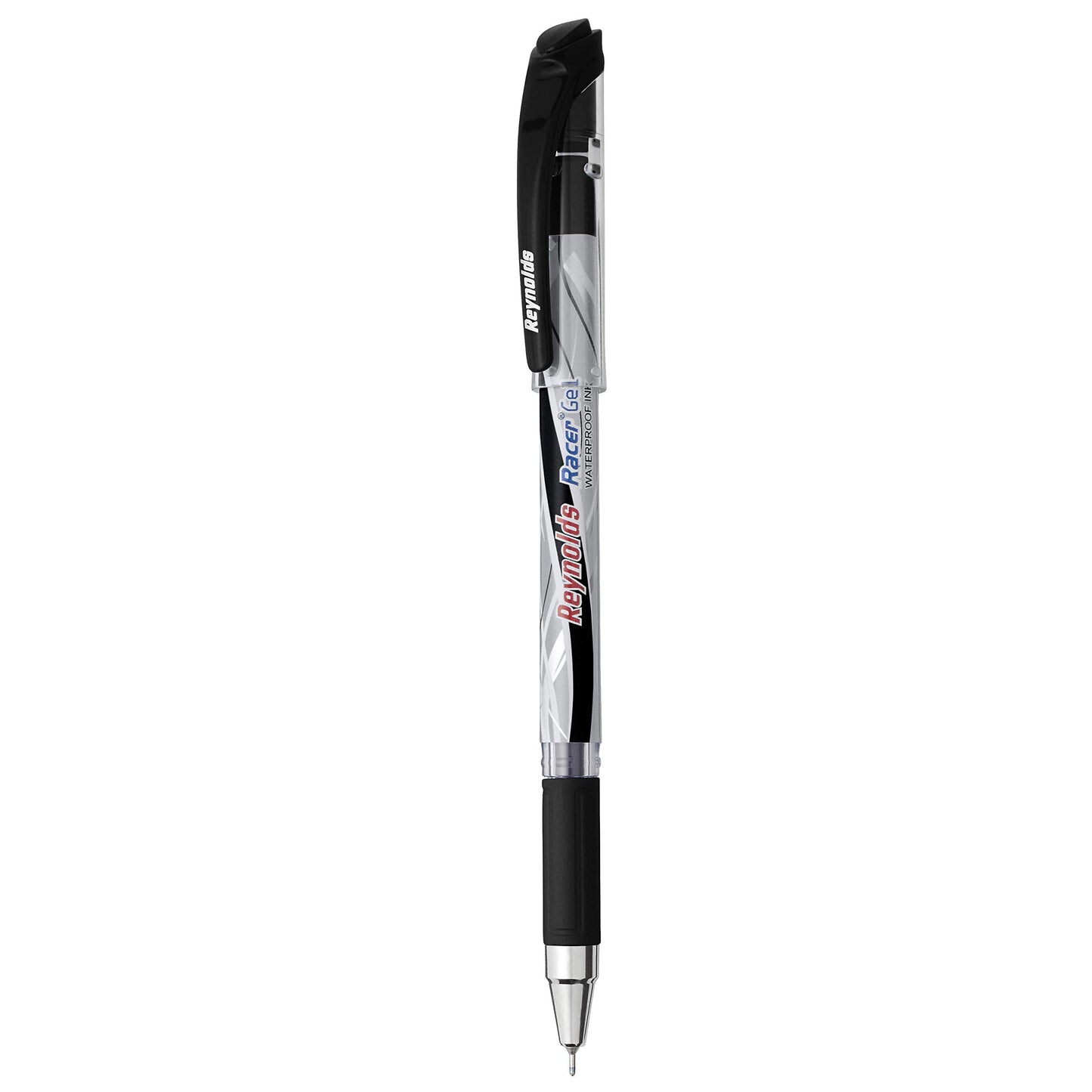 Reynolds Racer 0.5mm Needle Point Gel Pens - Pack of 20 Black Ink (Ship From India)