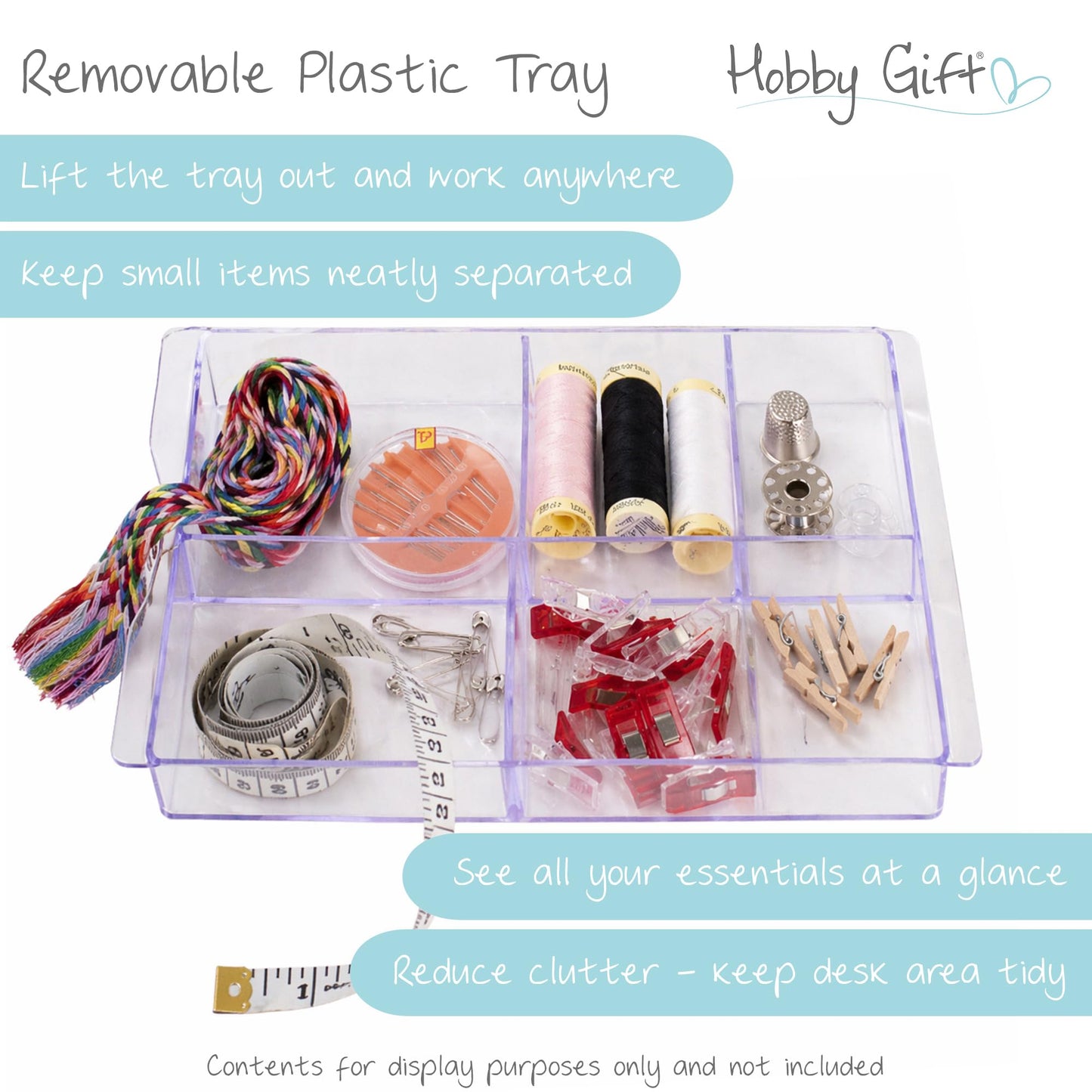 Hobby Gift Medium Sewing Box Organiser