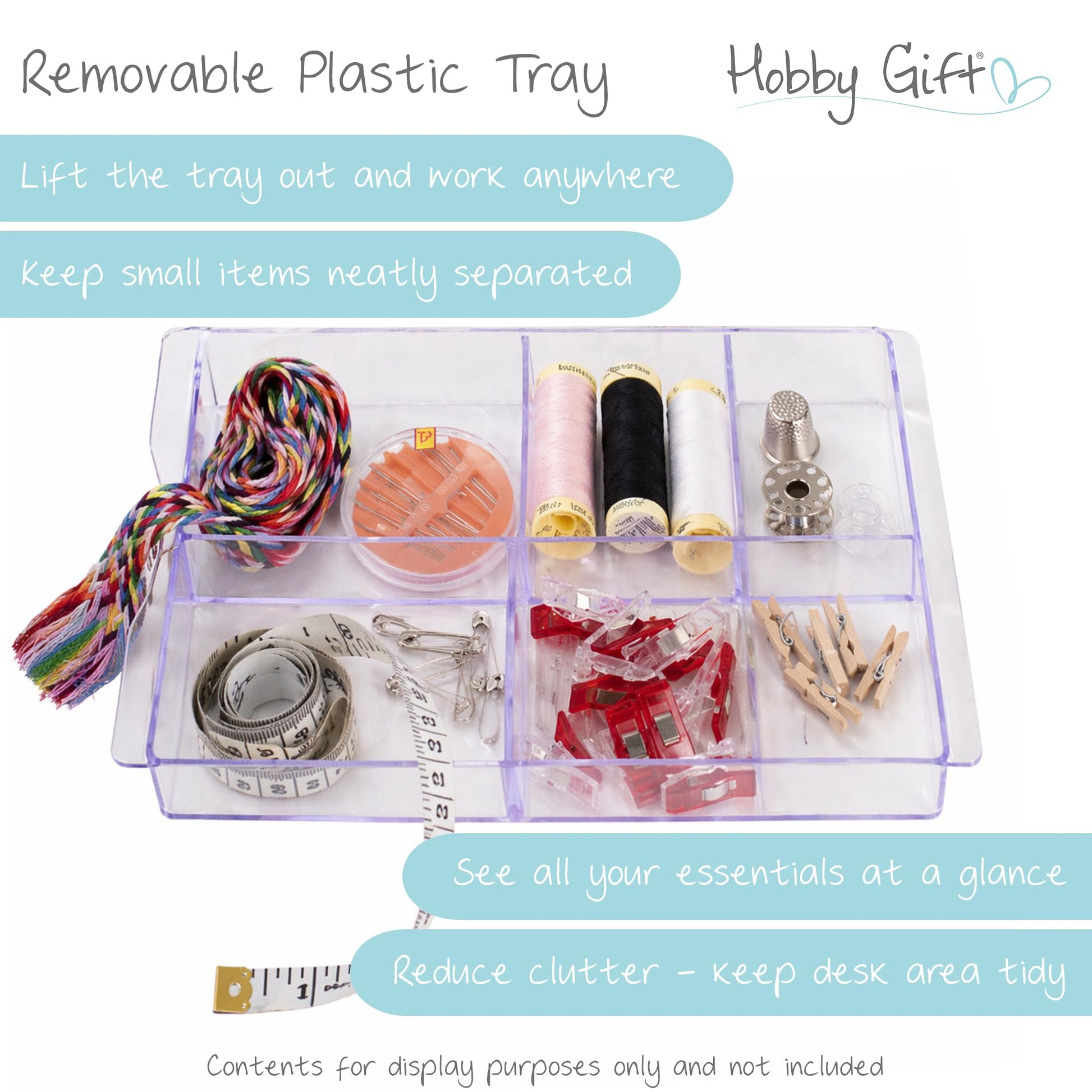 Hobby Gift Medium Sewing Box Organiser