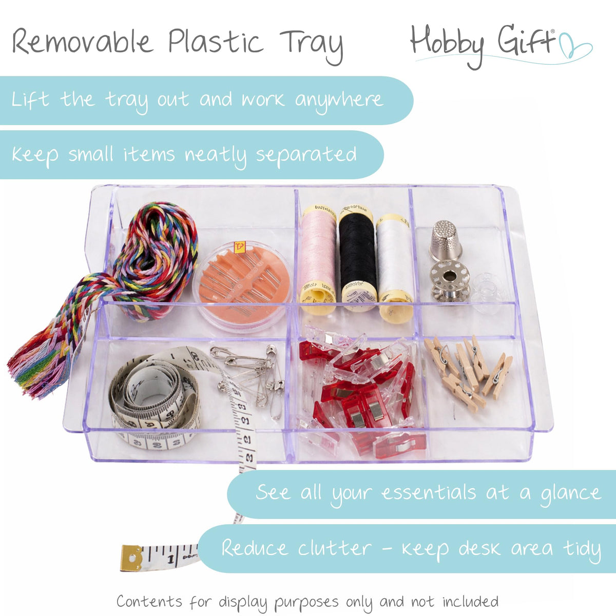 Hobby Gift Medium Sewing Box Organiser