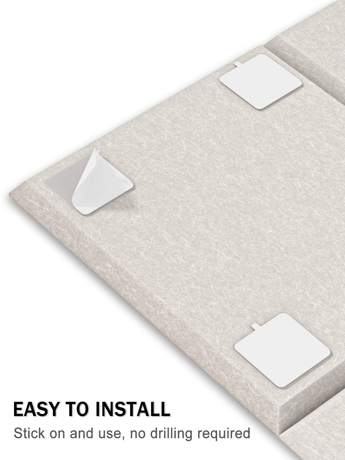 Hsurbtra Cork Board for Wall 24 x 18 Inch, 6 Pack Felt Bulletin Notice Board with Pushpins for