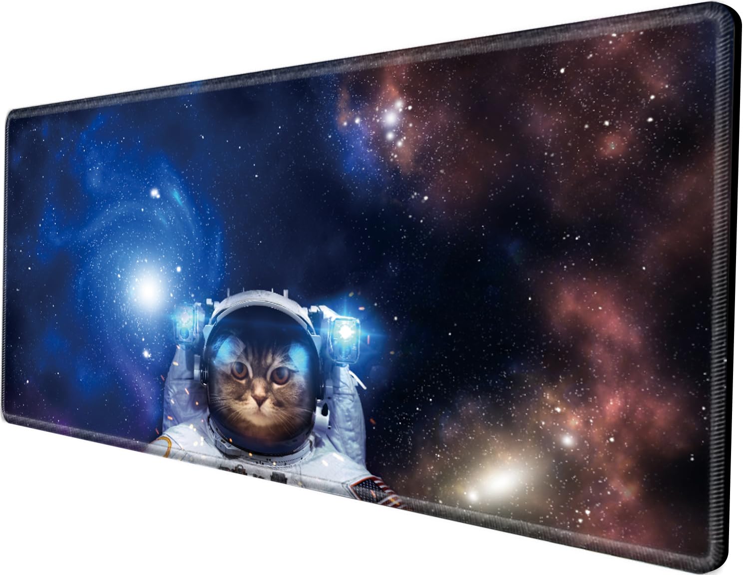 48x24 Mouse Pad Gaming Mousepad 48 Inch Desk Mat Giant Desk Pad Large Computer Mat XXXXL Space Cat