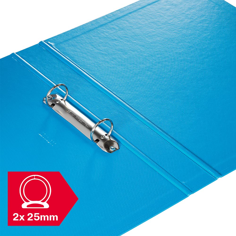 Rexel Choices Ring Binder Pack 3, A4, 25mm (Black, red, Blue)