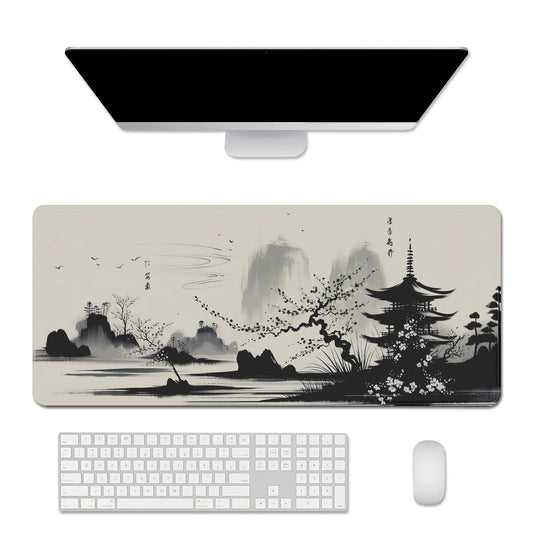 Long Mouse Pad Desk Mats Big Mouse Pad Japanese Computer Pad