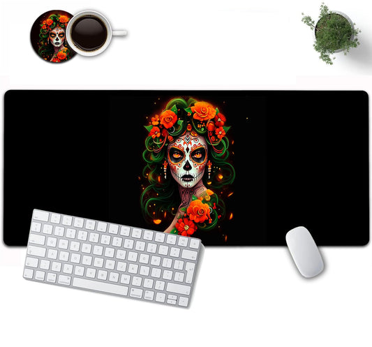Large Mouse Pad, 31.5 x 11.8in Extended Gaming Mouse Pad with Stitched Edges, XXL Mousepad