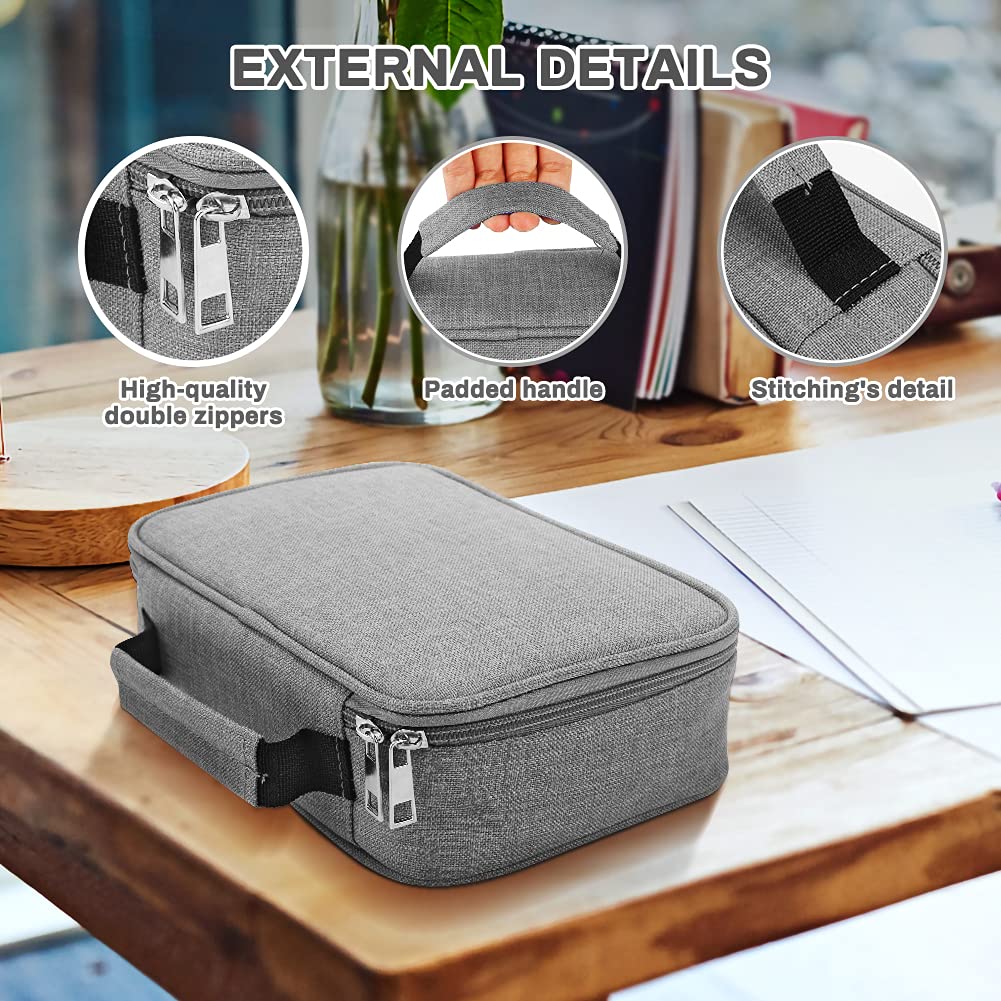 Number-one Large Capacity Pencil Case, 72 Slots Colored Pencil Pouch Bag Portable Pencil Holder