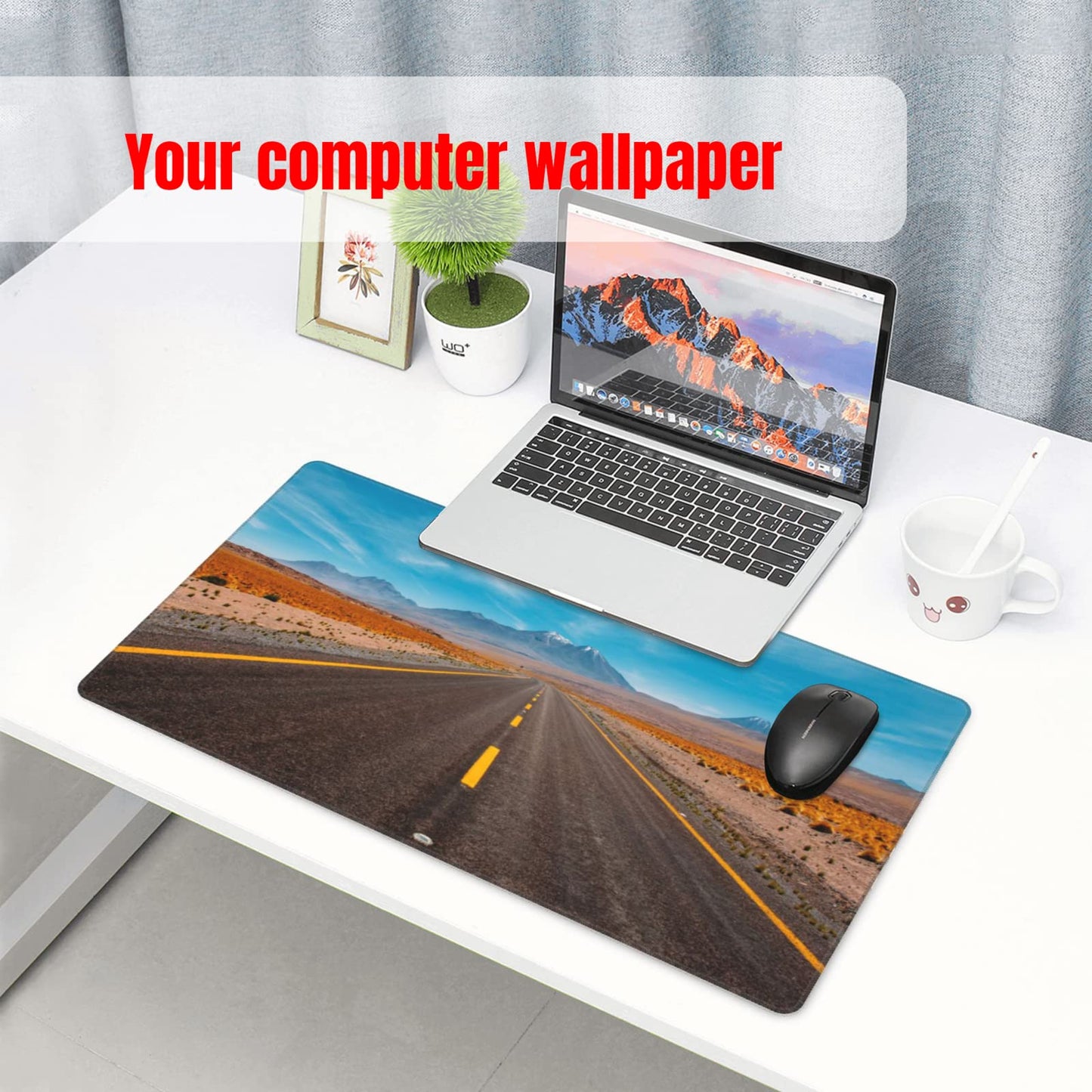 Custom Mouse Pad with Printing of Your Own Photo Image Logo Text Customized Personalized Mousepad