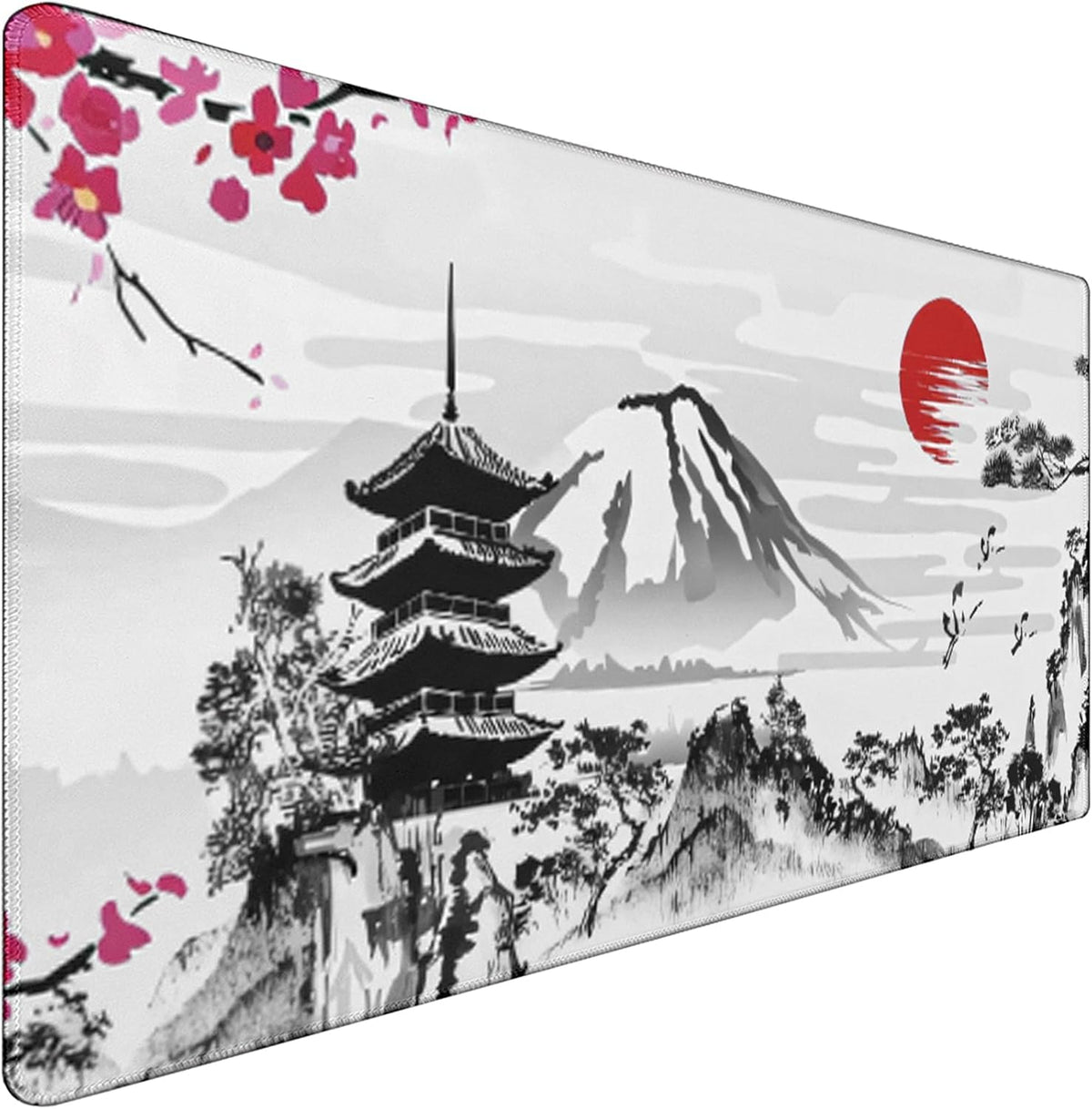 Japanese Landscape Large Mouse Pad Large Extended Mouse Pad