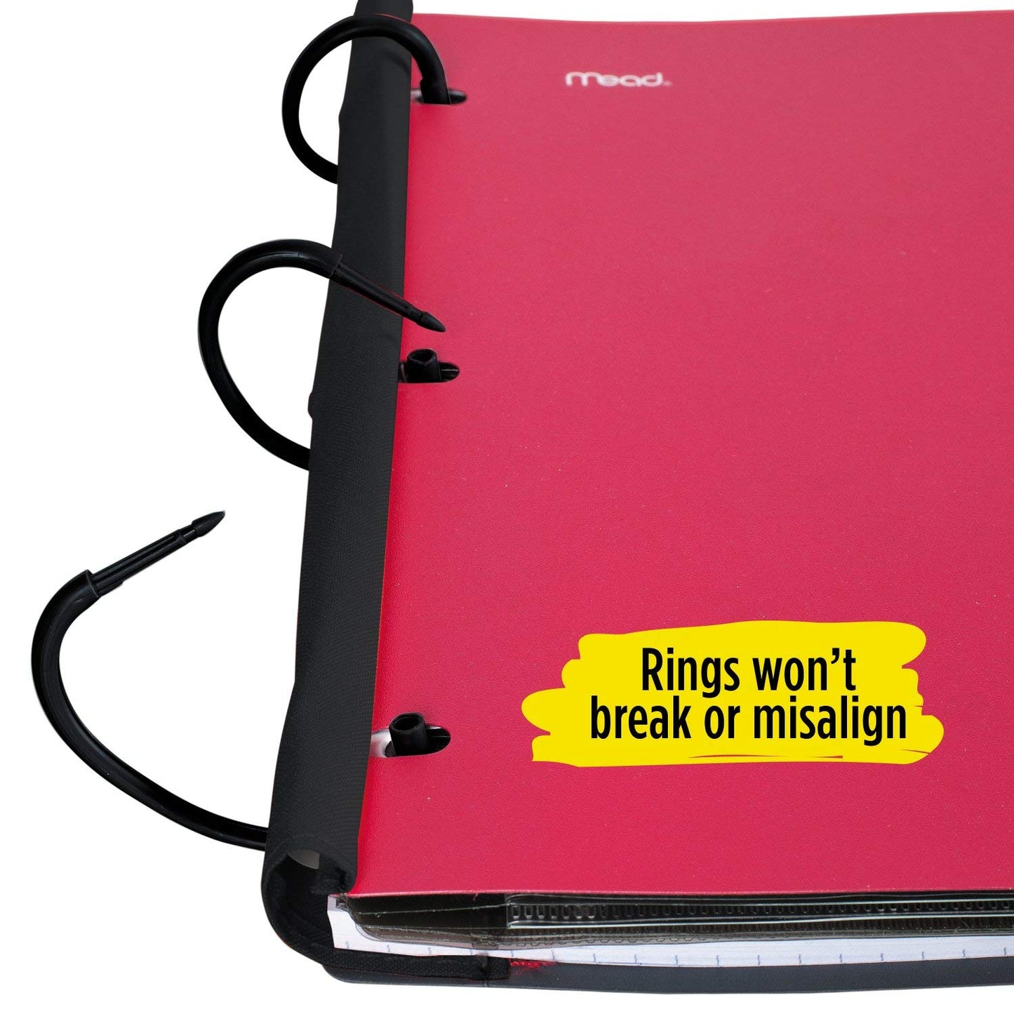 Five Star Flex Hybrid NoteBinder, 1 Inch Binder with Tabs, Notebook and 3 Ring Binder All-in-One