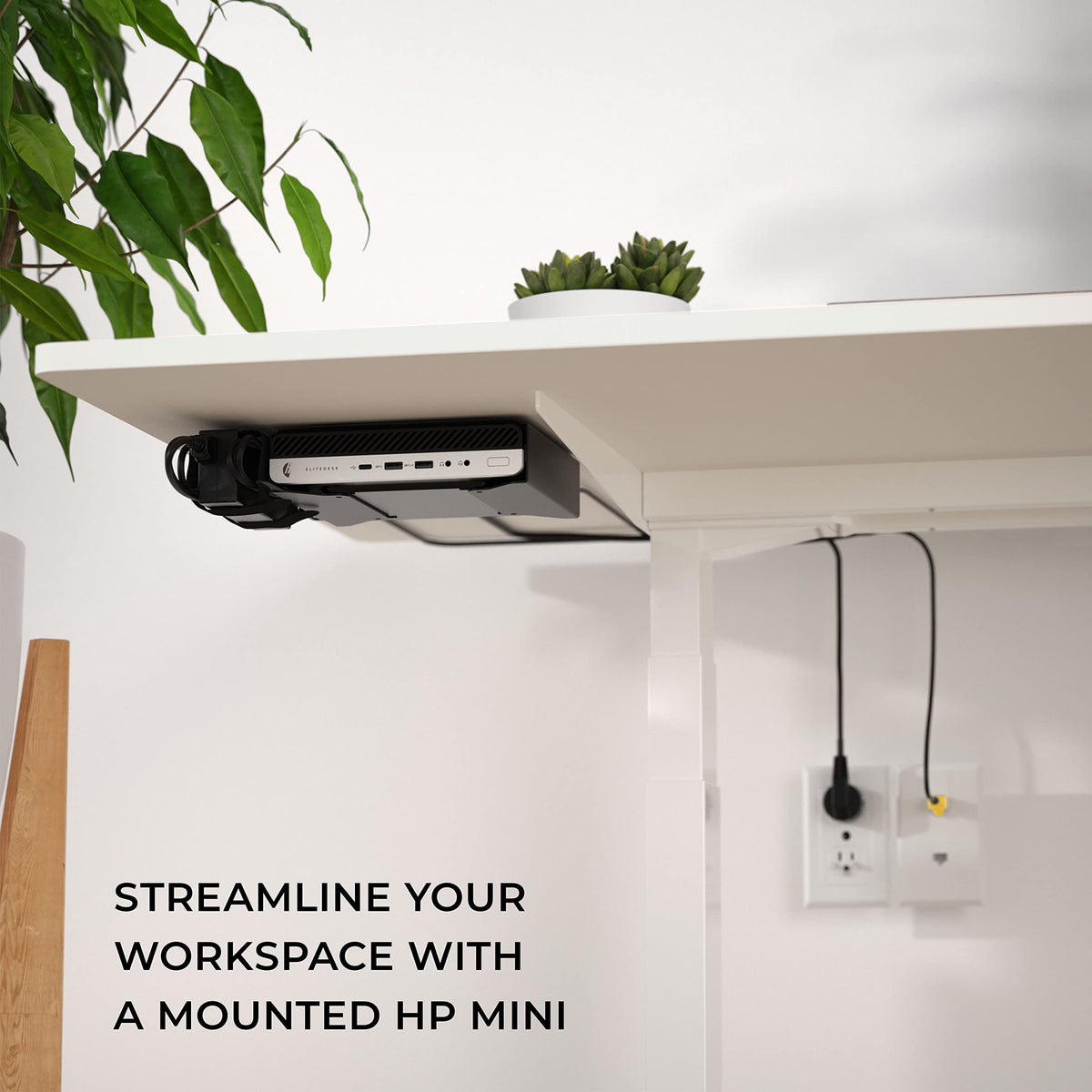 HumanCentric VESA Mount Bracket for HP Desktop Mini, ProDesk & EliteDesk